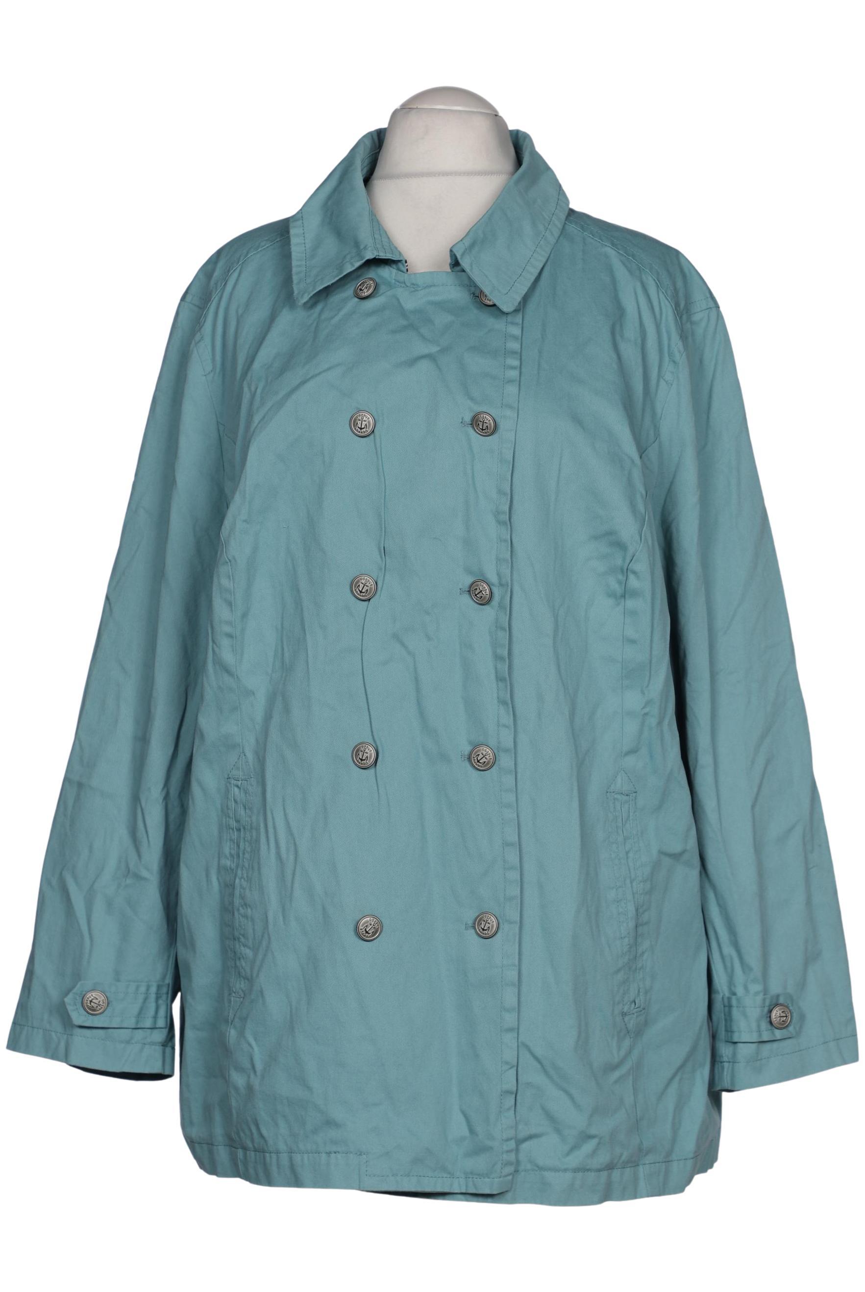 

sheego Damen Jacke, türkis, Gr. 54