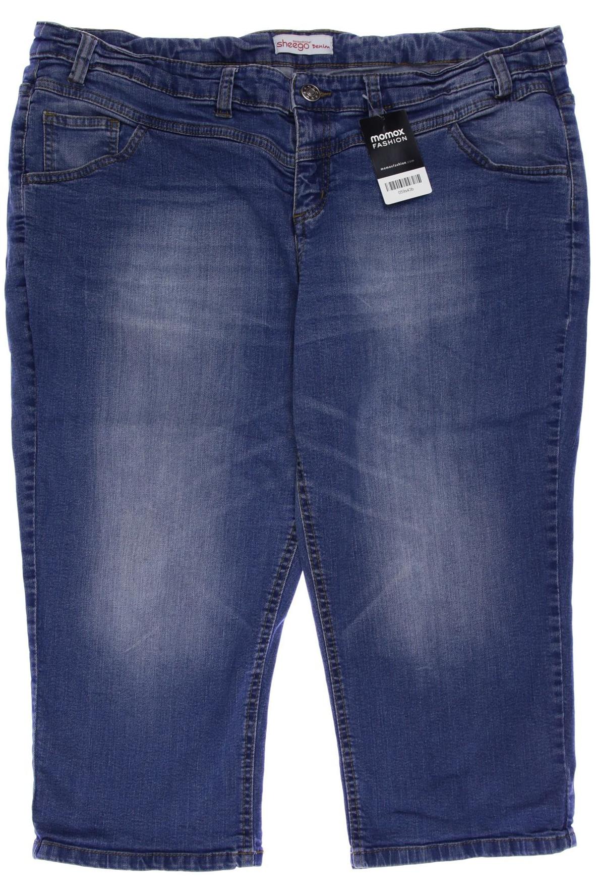 

sheego Damen Jeans, blau, Gr. 50