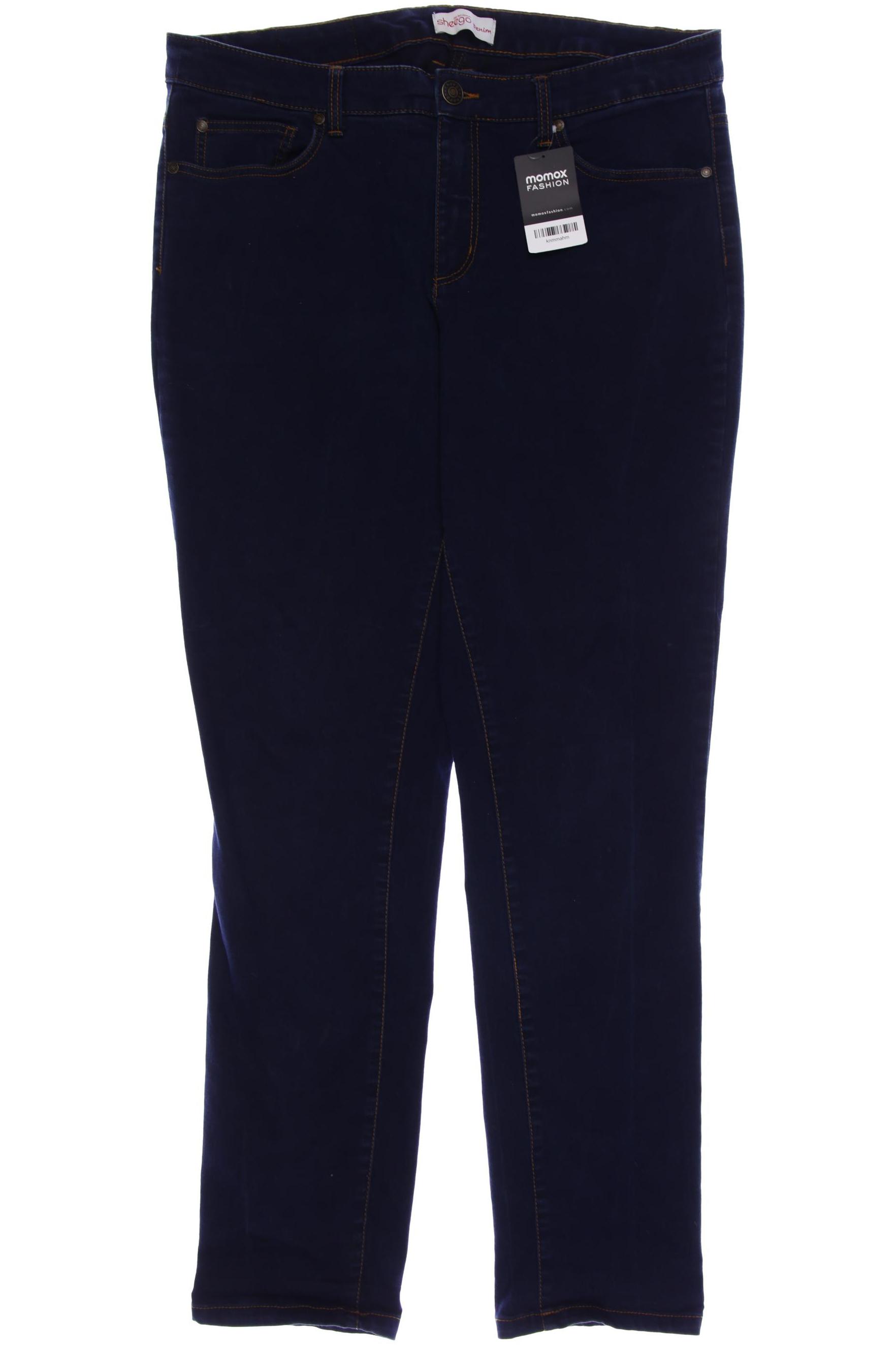 

sheego Damen Jeans, marineblau, Gr. 36