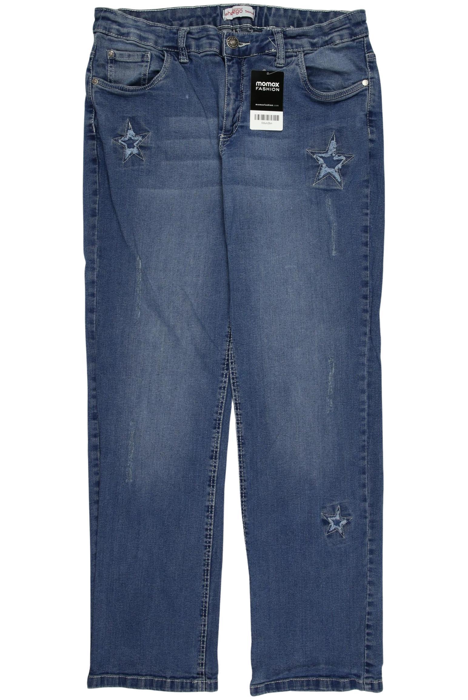 

sheego Damen Jeans, blau, Gr. 46