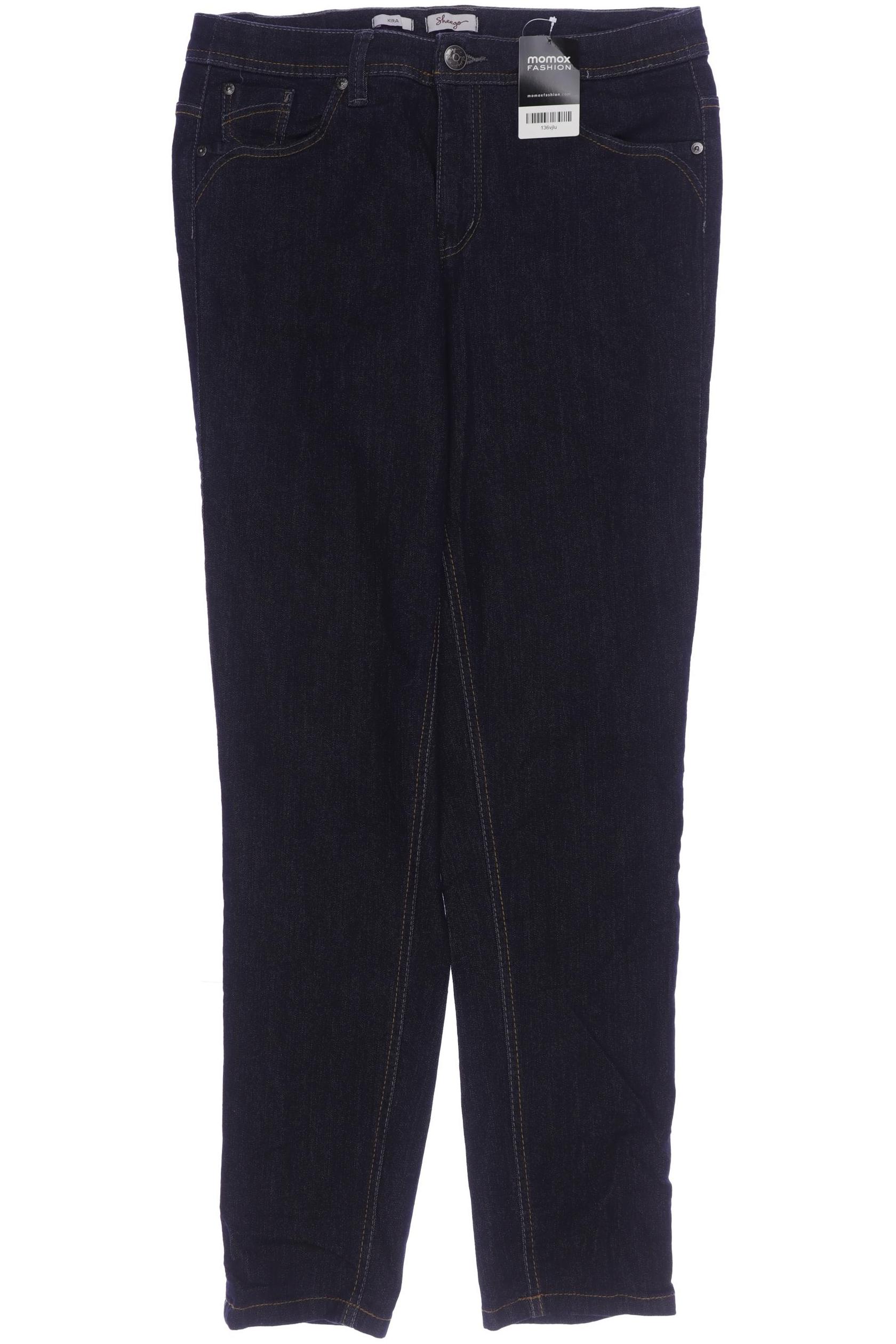

sheego Damen Jeans, marineblau, Gr. 44