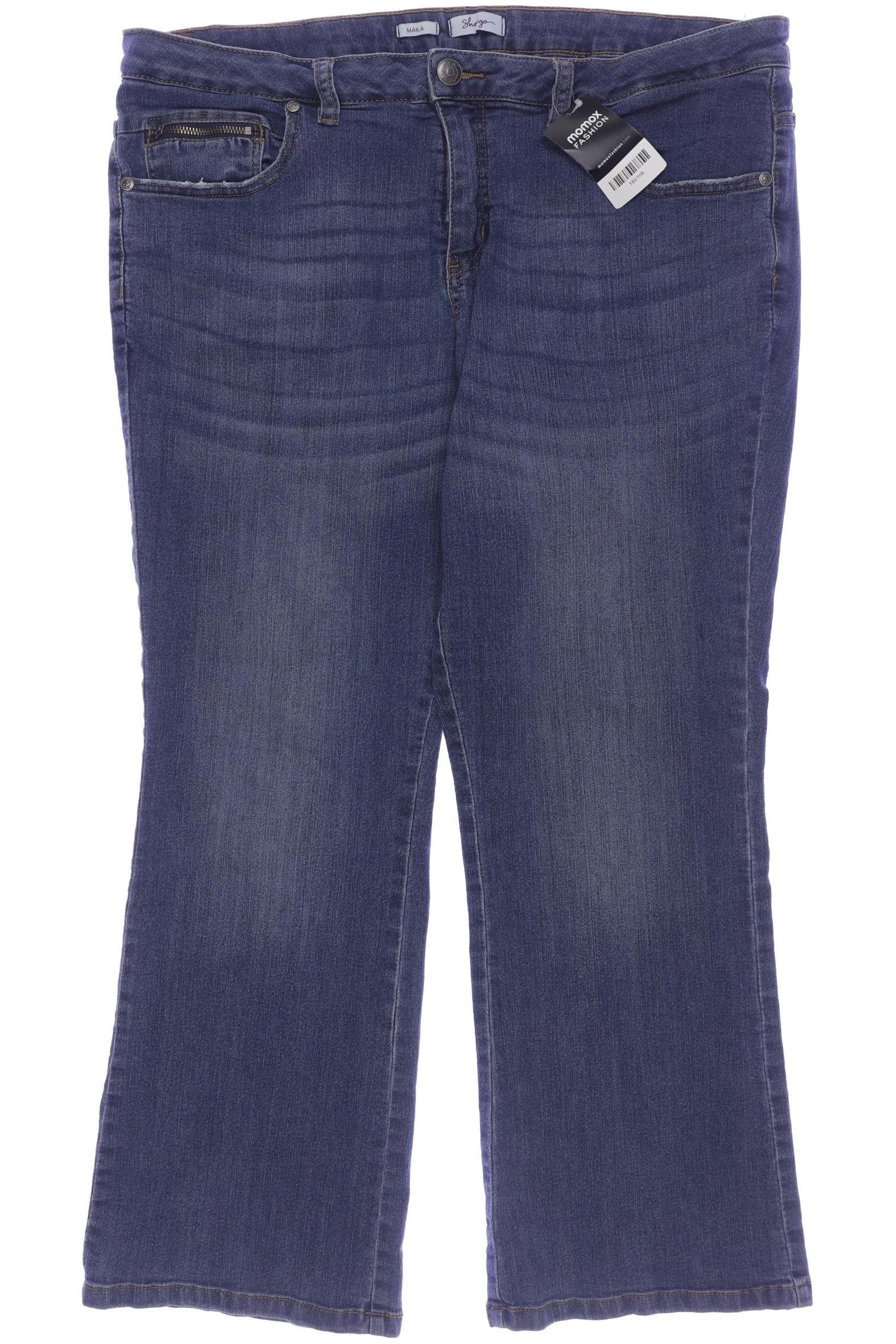 

sheego Damen Jeans, blau, Gr. 24