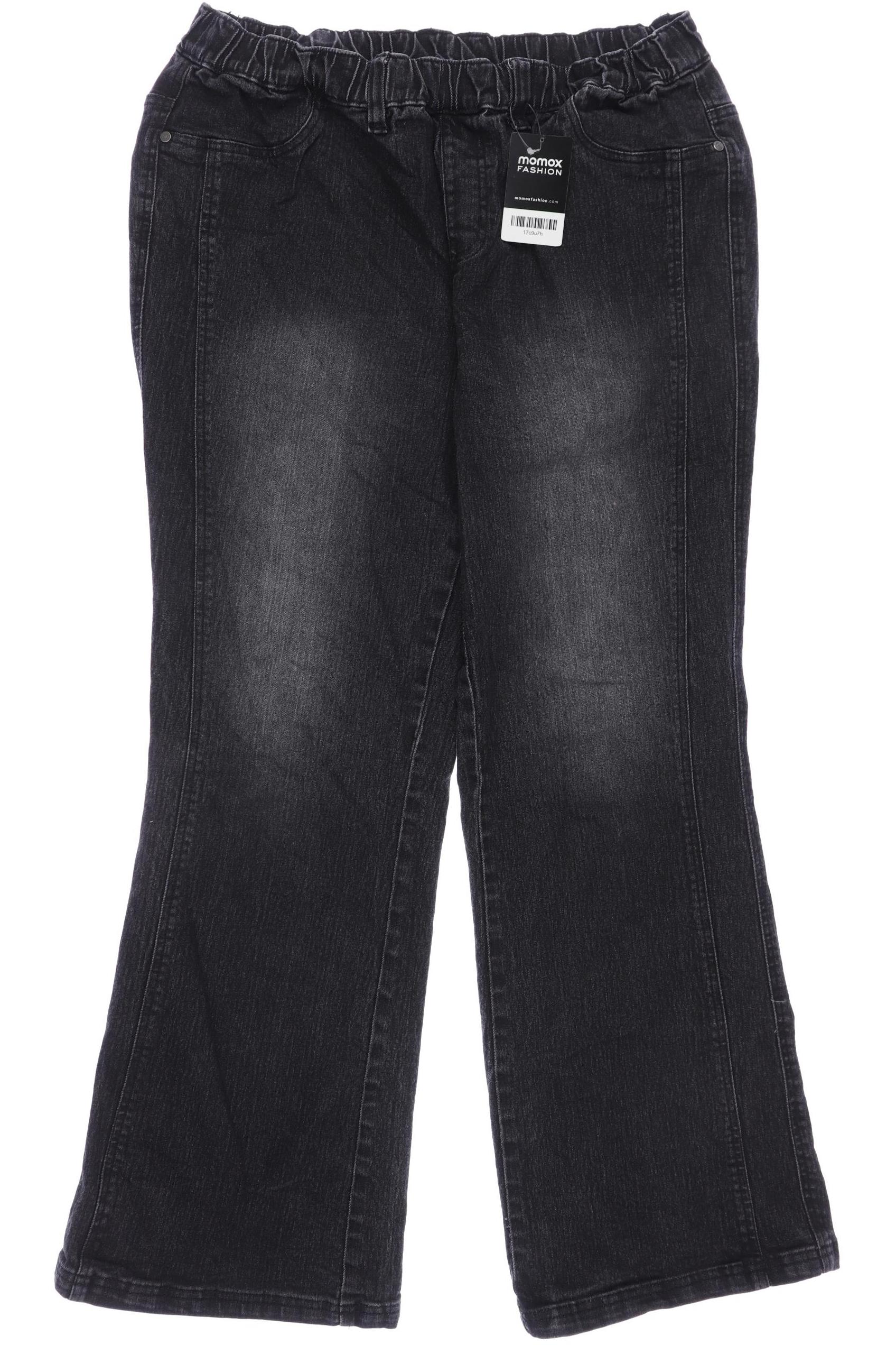 

sheego Damen Jeans, grau