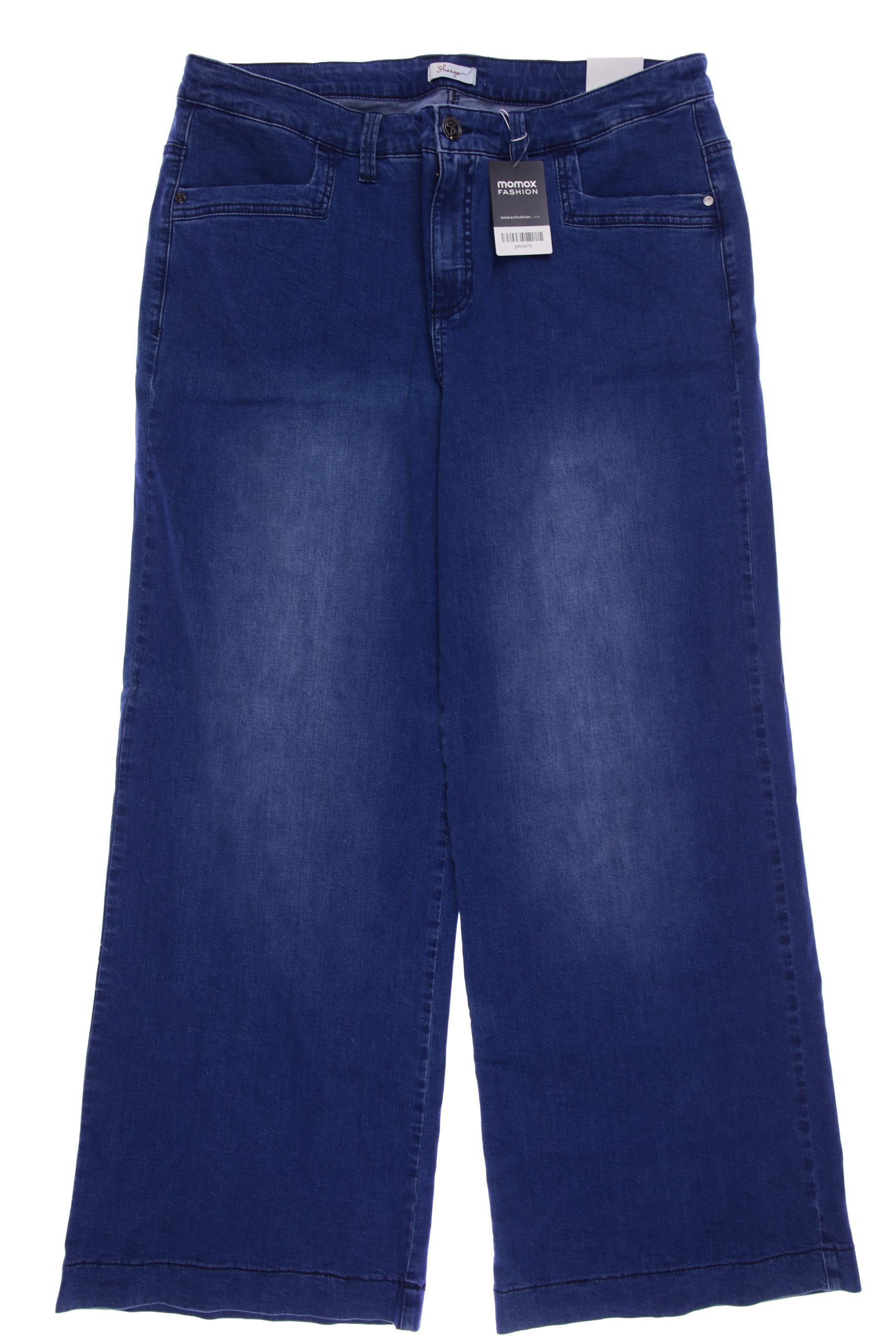 

sheego Damen Jeans, blau