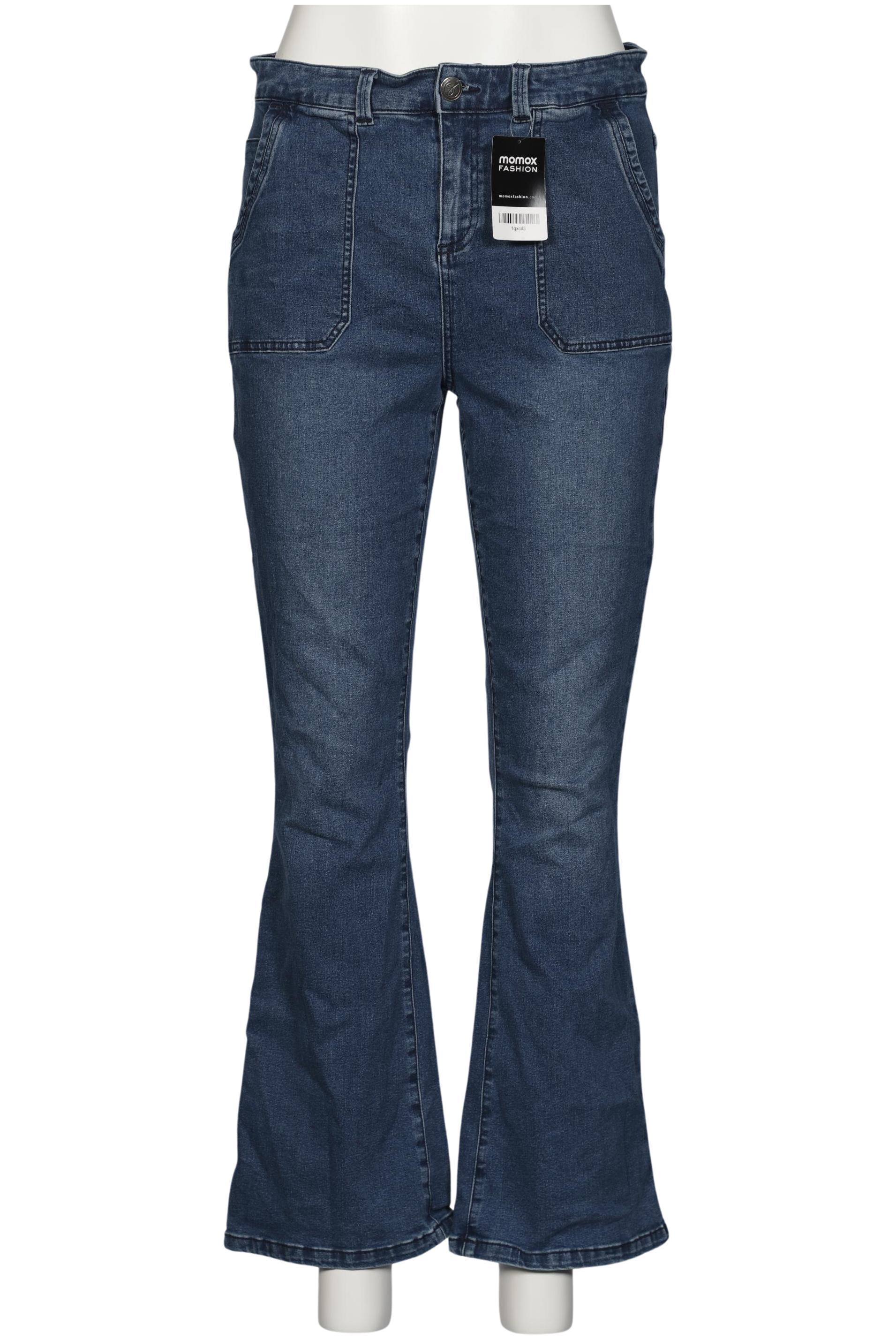 

sheego Damen Jeans, blau, Gr. 46