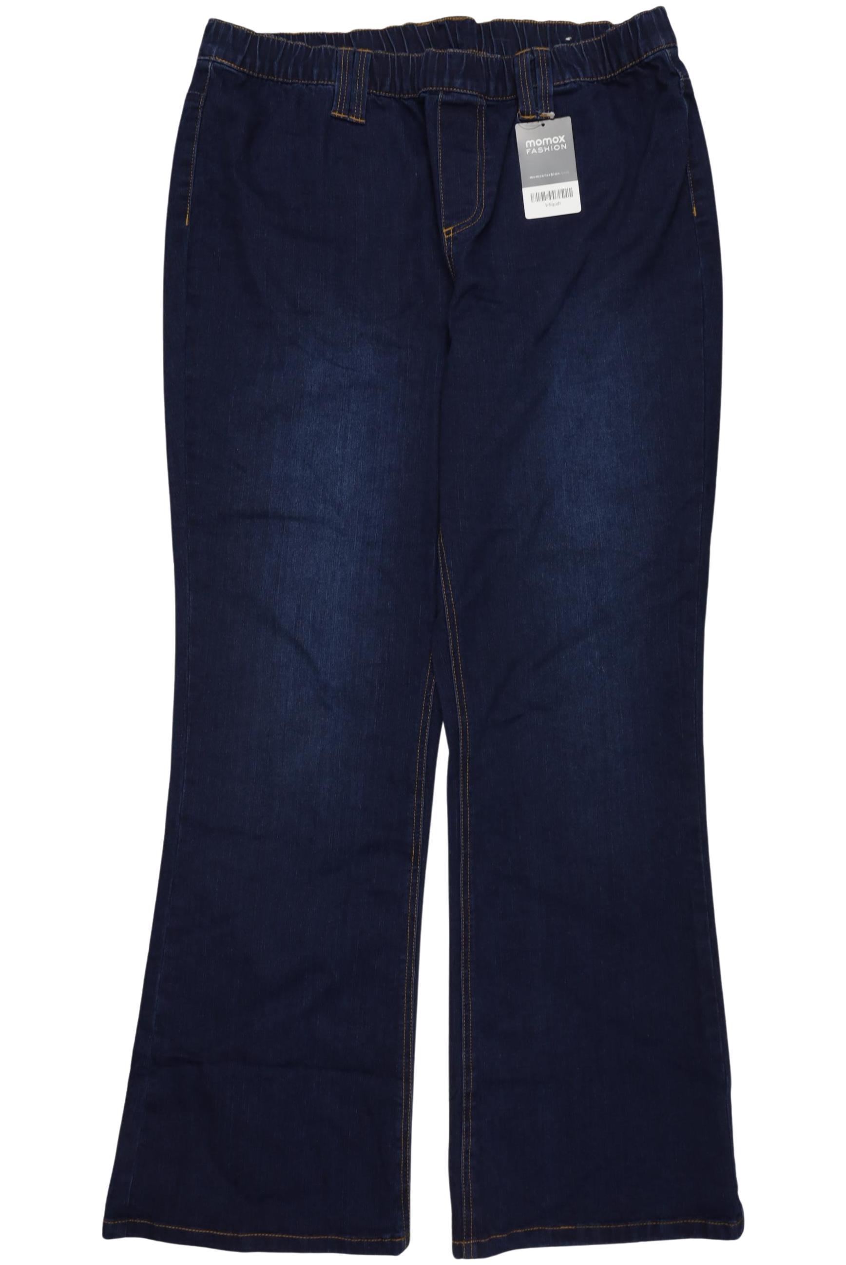 

sheego Damen Jeans, marineblau, Gr. 46