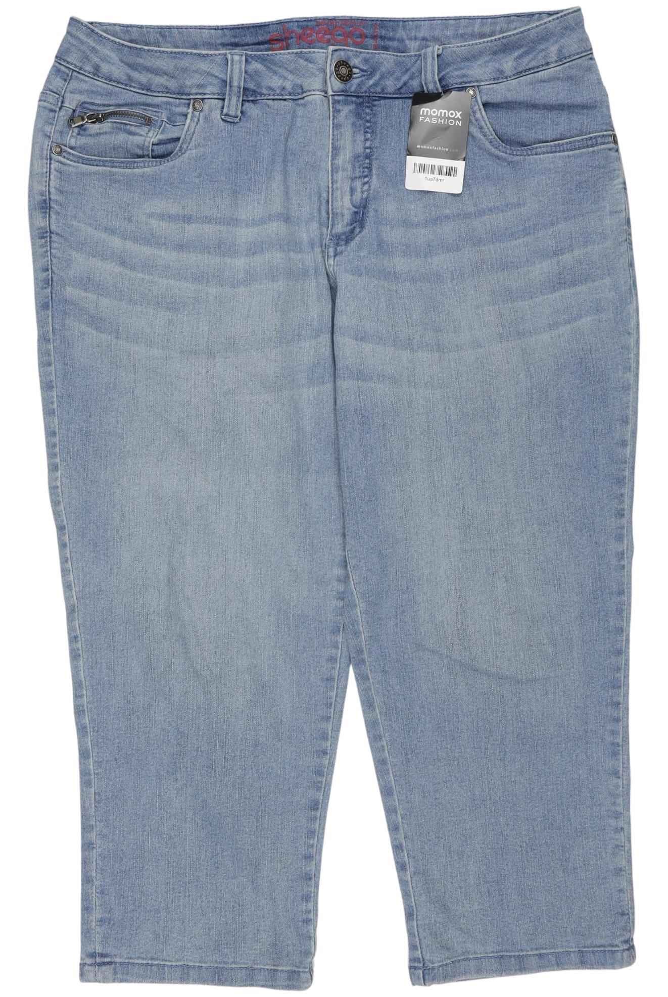 

sheego Damen Jeans, hellblau, Gr. 35