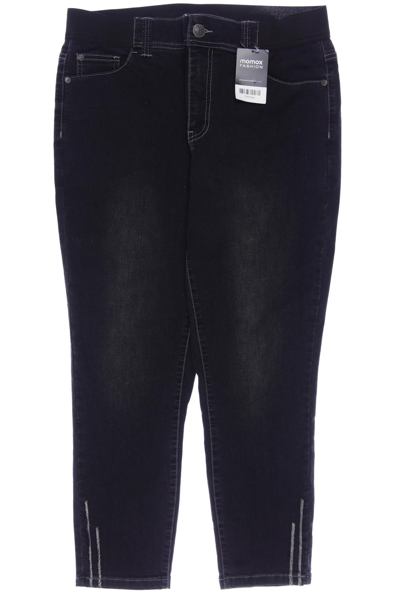 

sheego Damen Jeans, grau, Gr. 34
