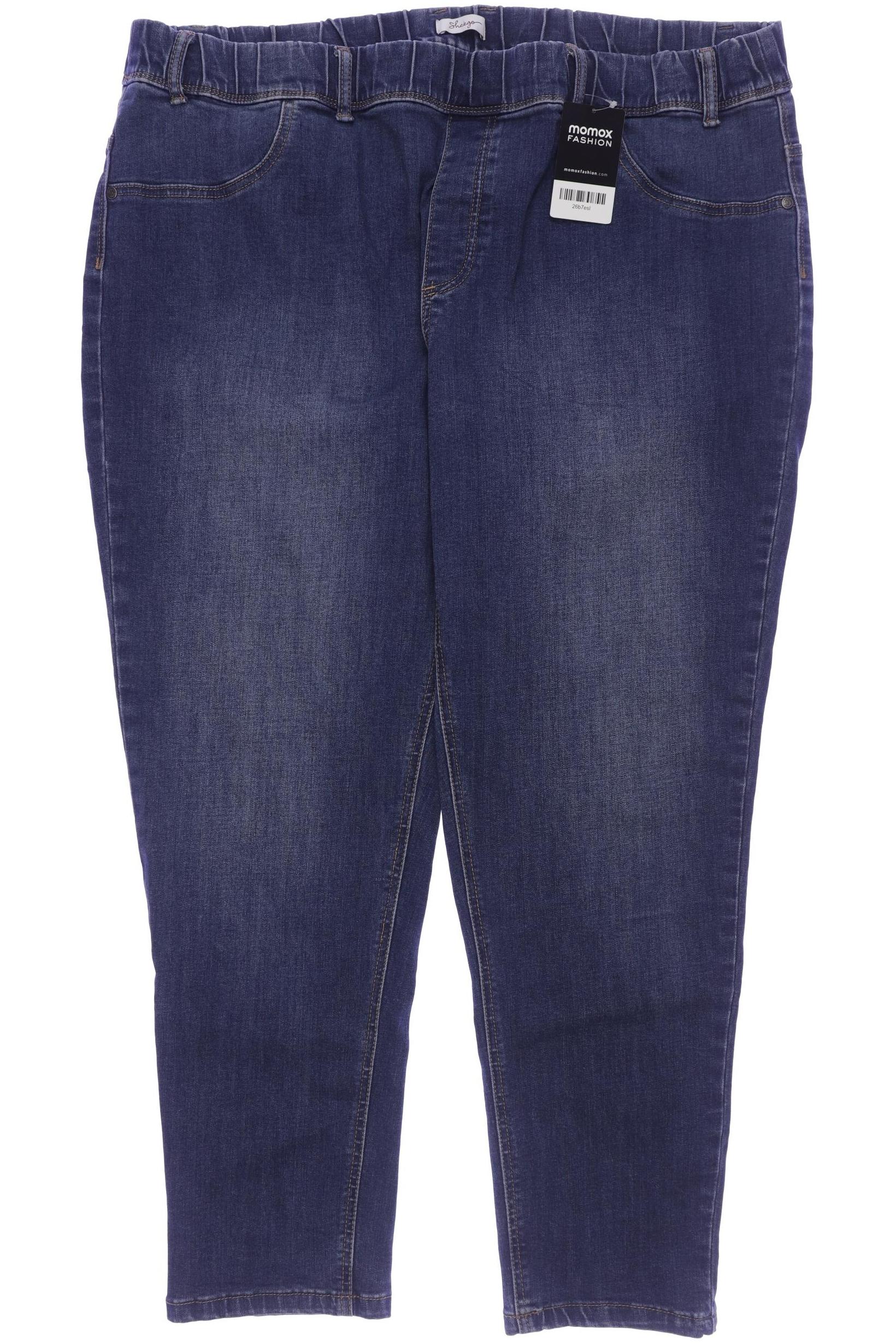 

sheego Damen Jeans, blau, Gr. 54