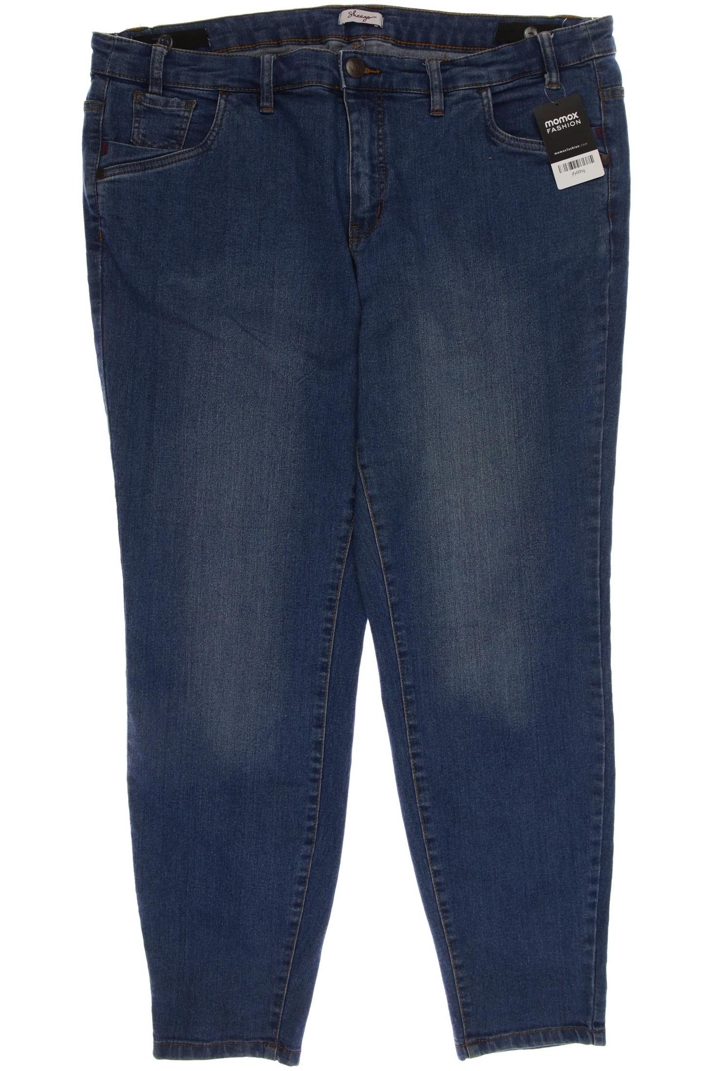 

sheego Damen Jeans, blau