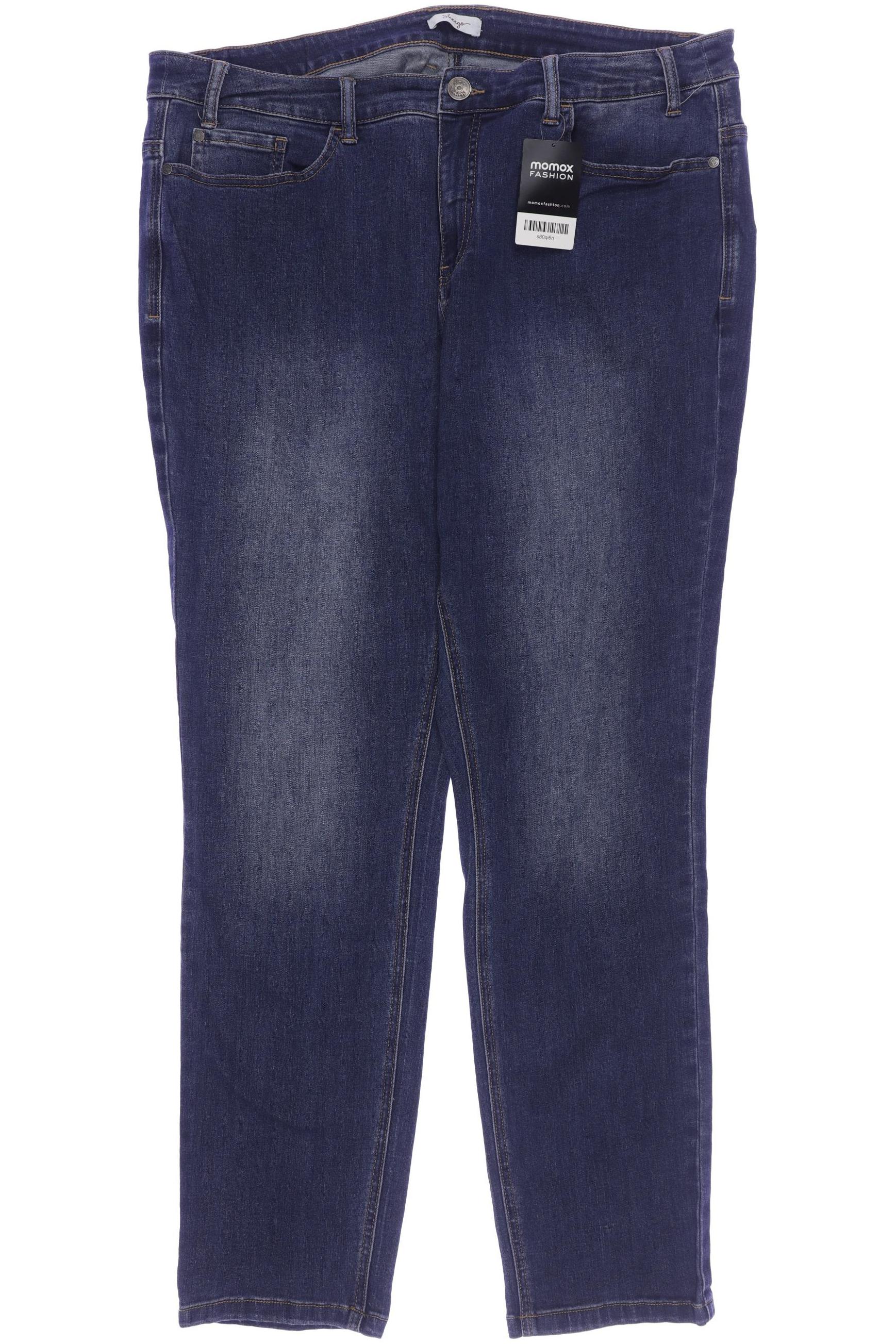 

sheego Damen Jeans, blau, Gr. 50