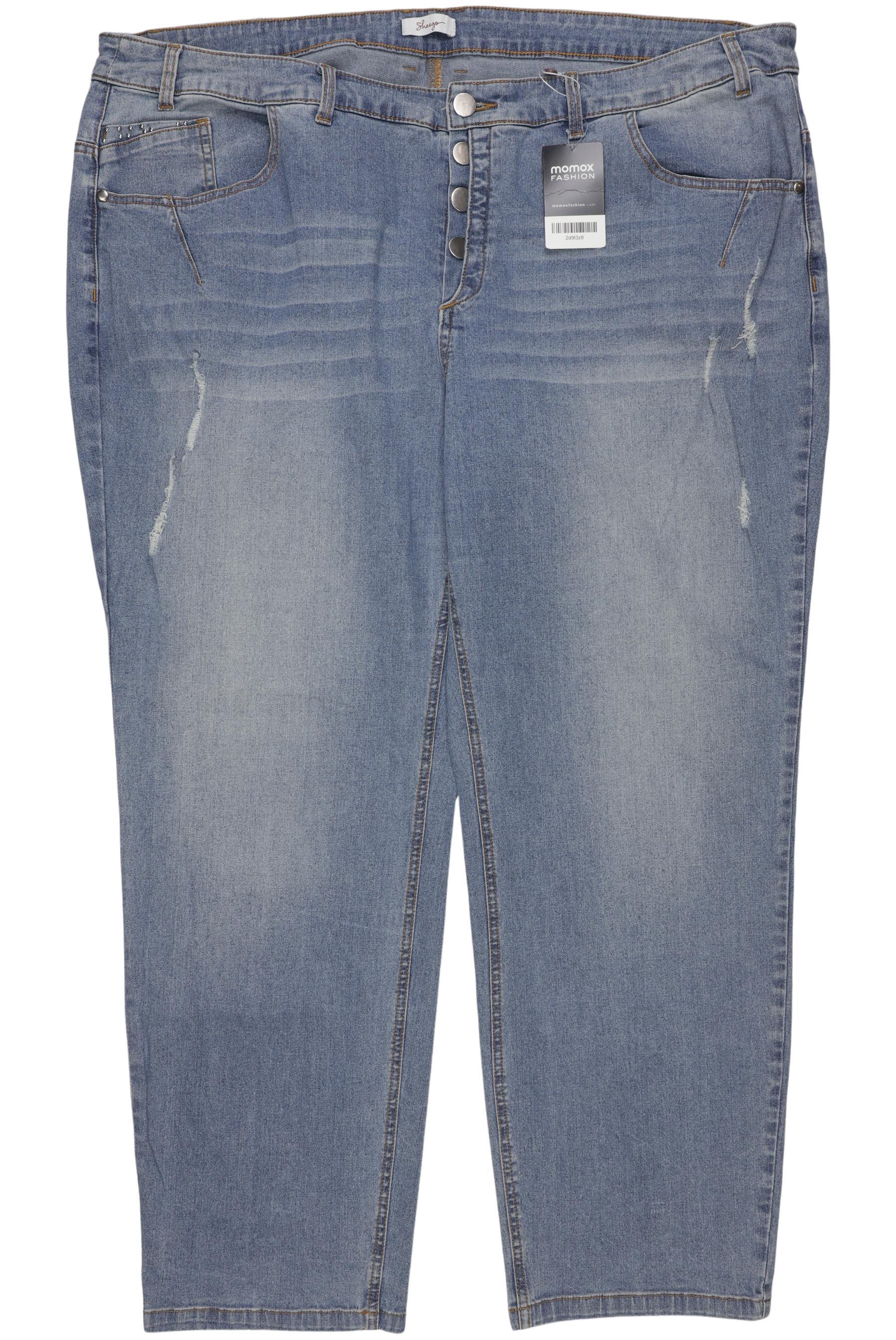

sheego Damen Jeans, hellblau, Gr. 54