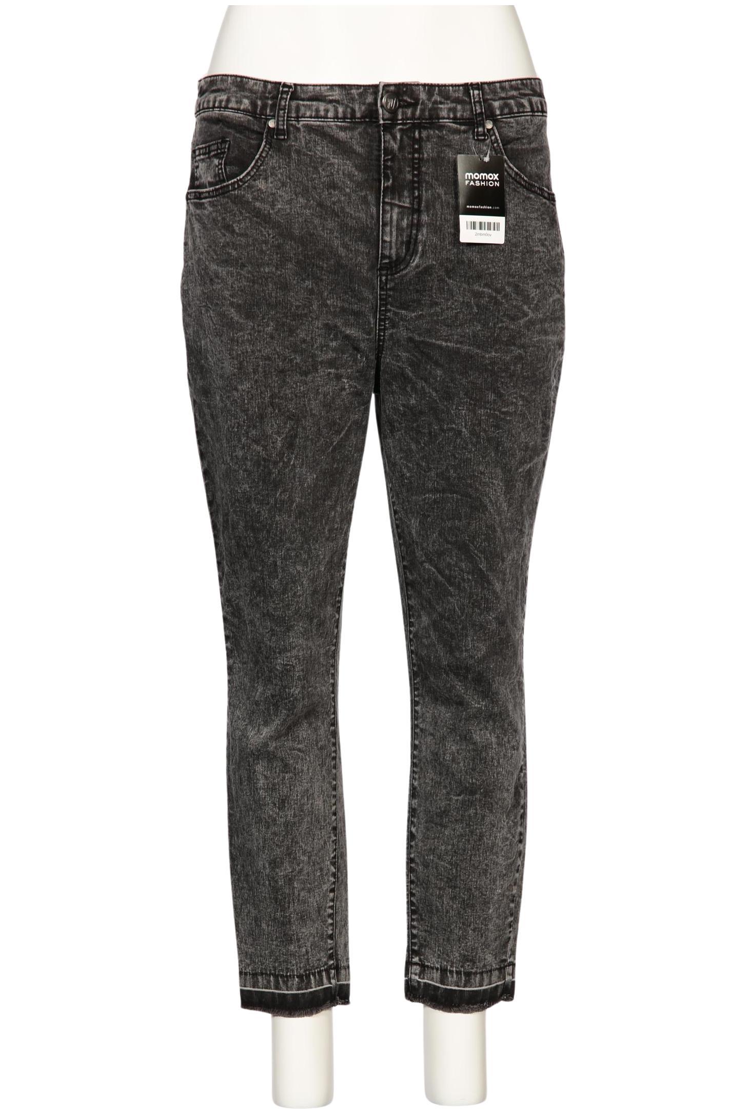 

sheego Damen Jeans, grau, Gr. 46