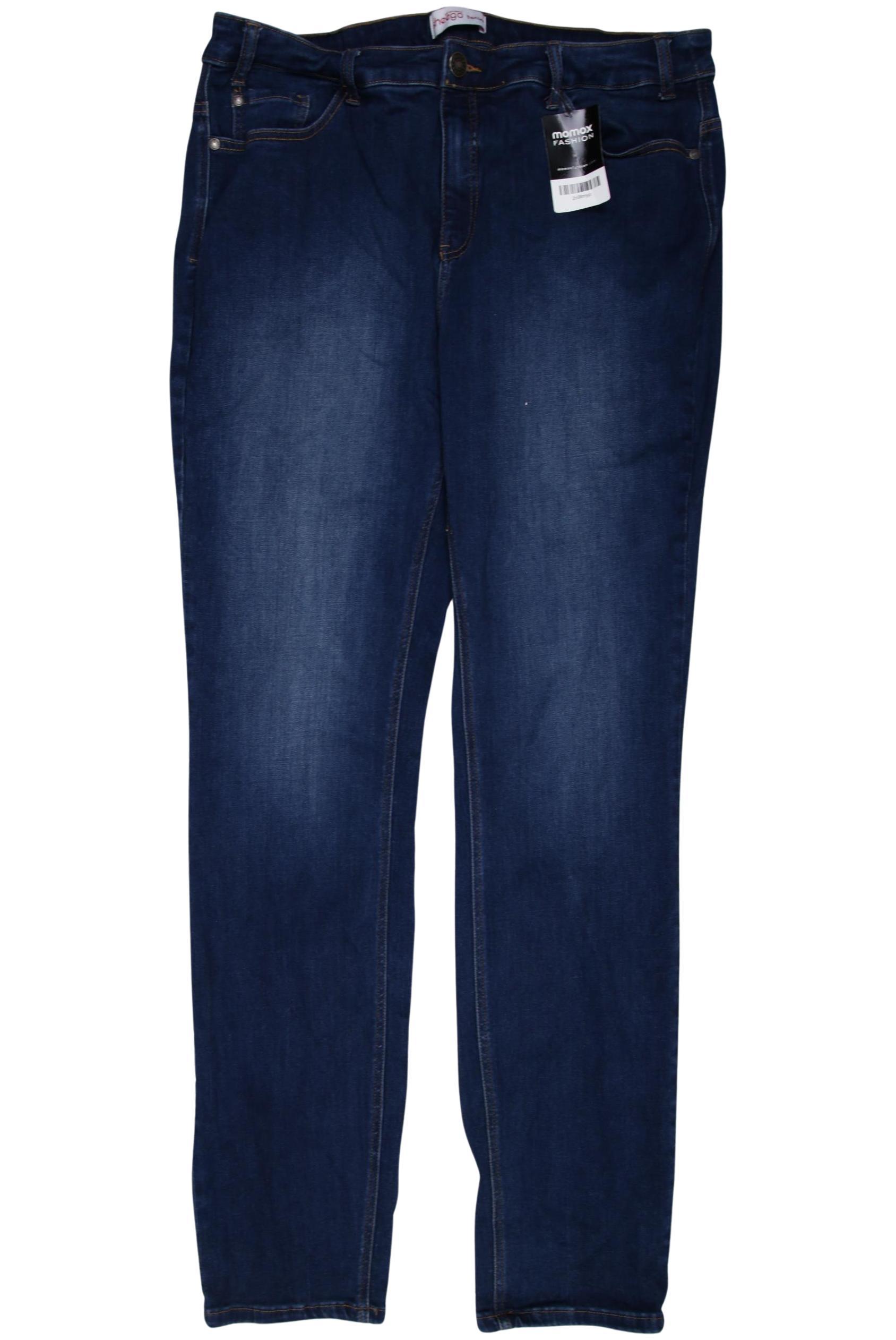 

sheego Damen Jeans, marineblau, Gr. 100