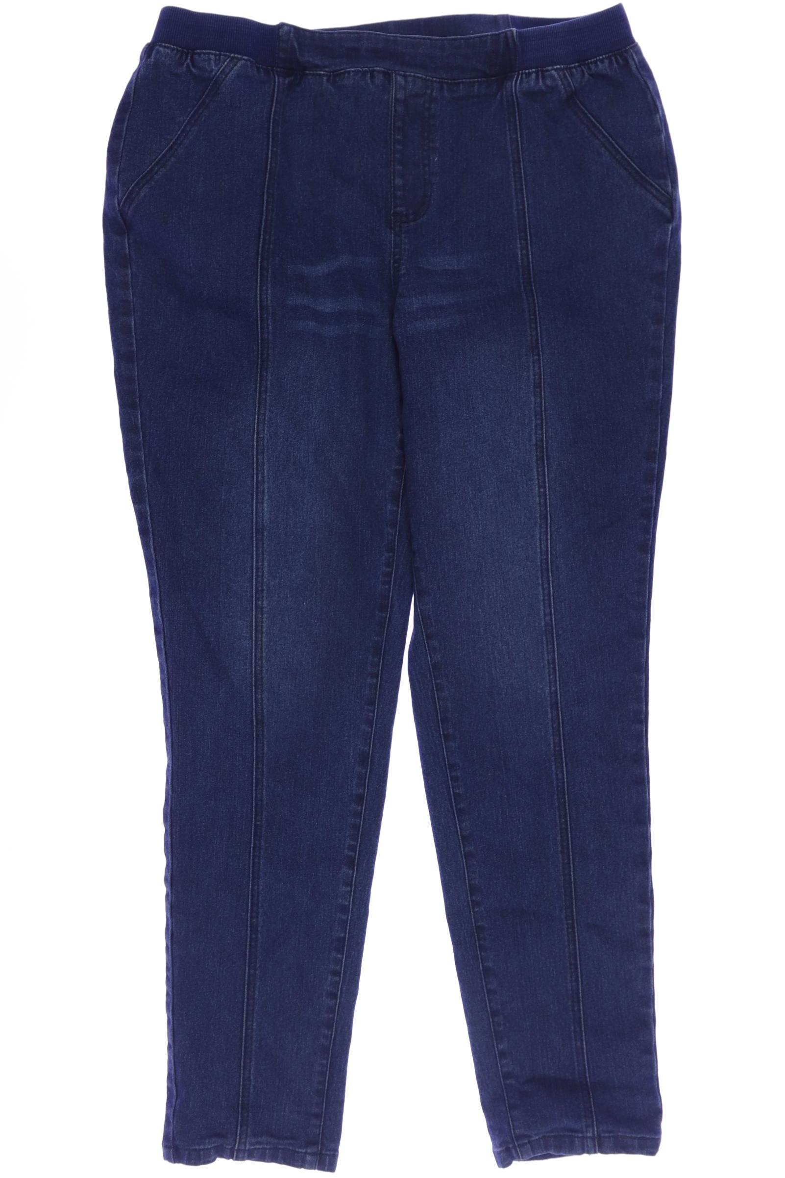 

sheego Damen Jeans, marineblau, Gr. 46