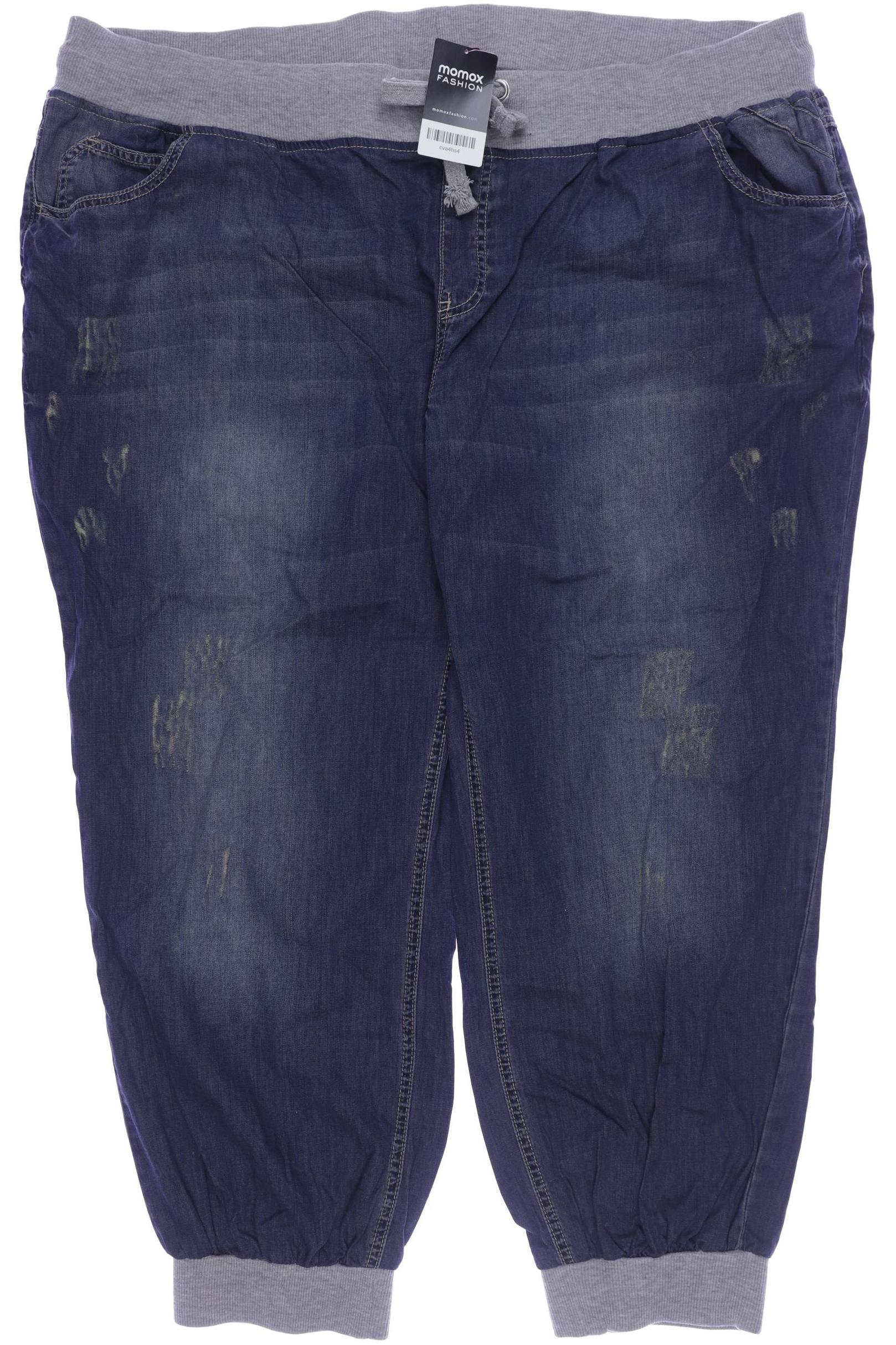 

sheego Damen Jeans, marineblau, Gr. 58