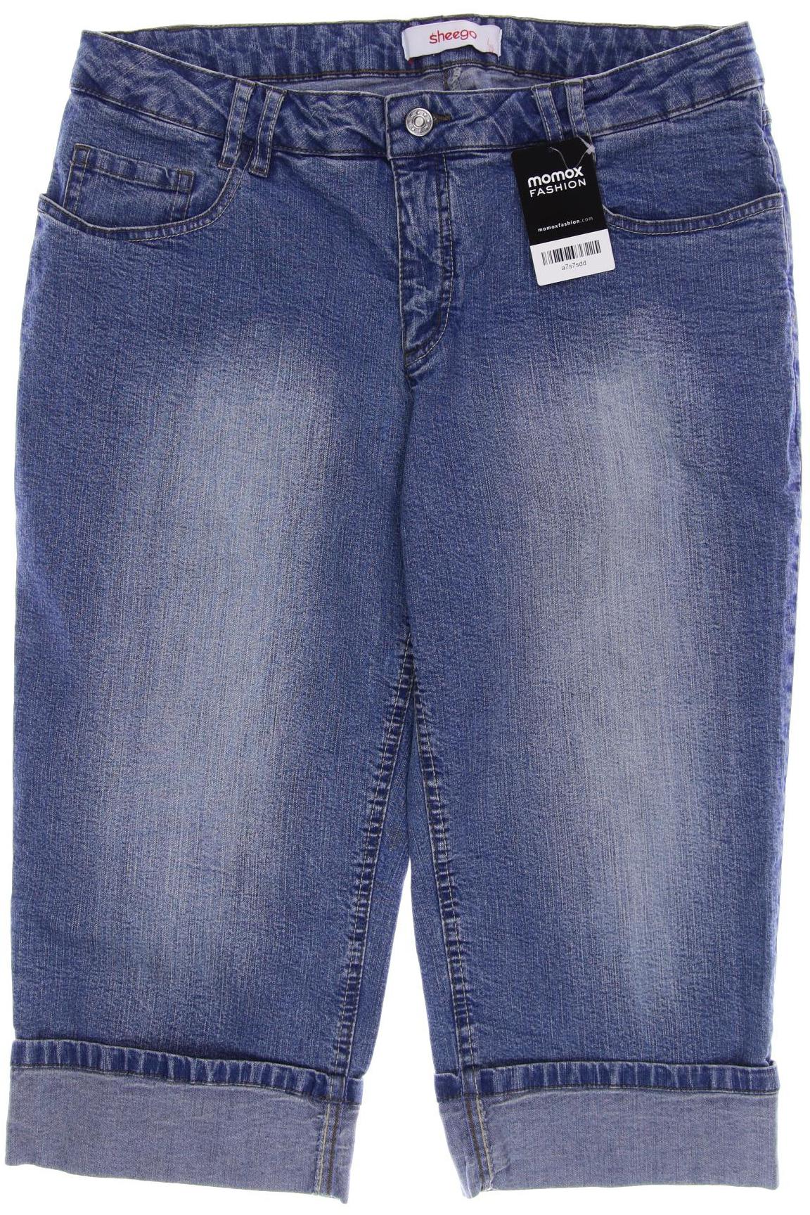

sheego Damen Jeans, blau, Gr. 44