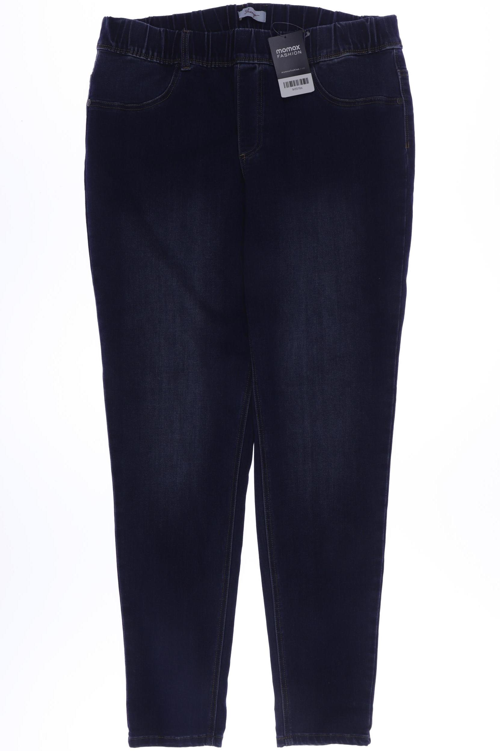 

sheego Damen Jeans, marineblau, Gr. 34
