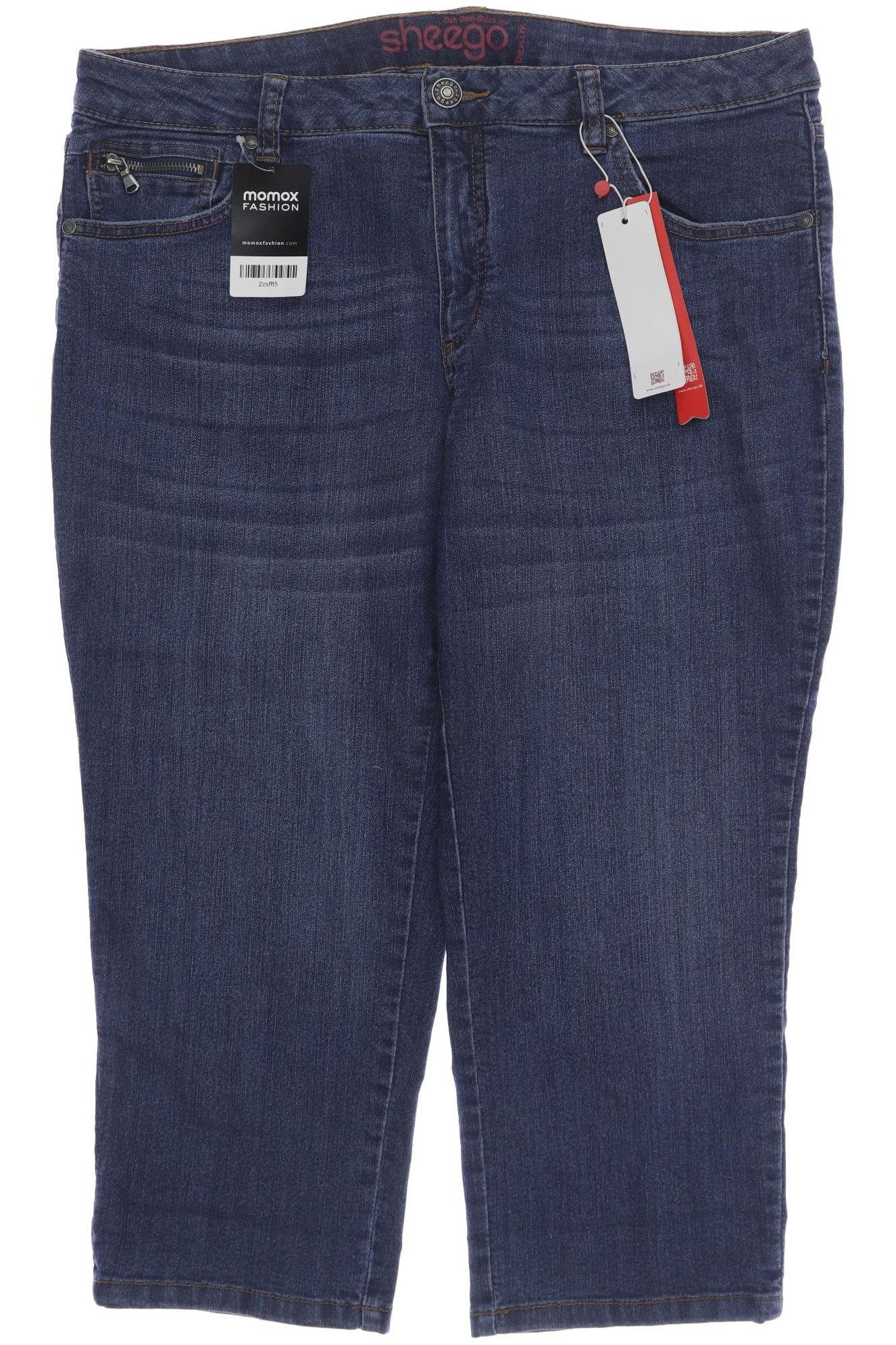 

sheego Damen Jeans, blau