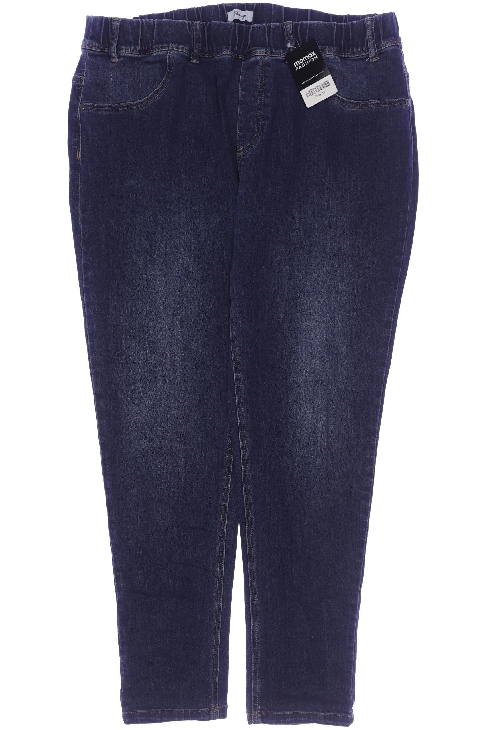 

sheego Damen Jeans, marineblau, Gr. 50