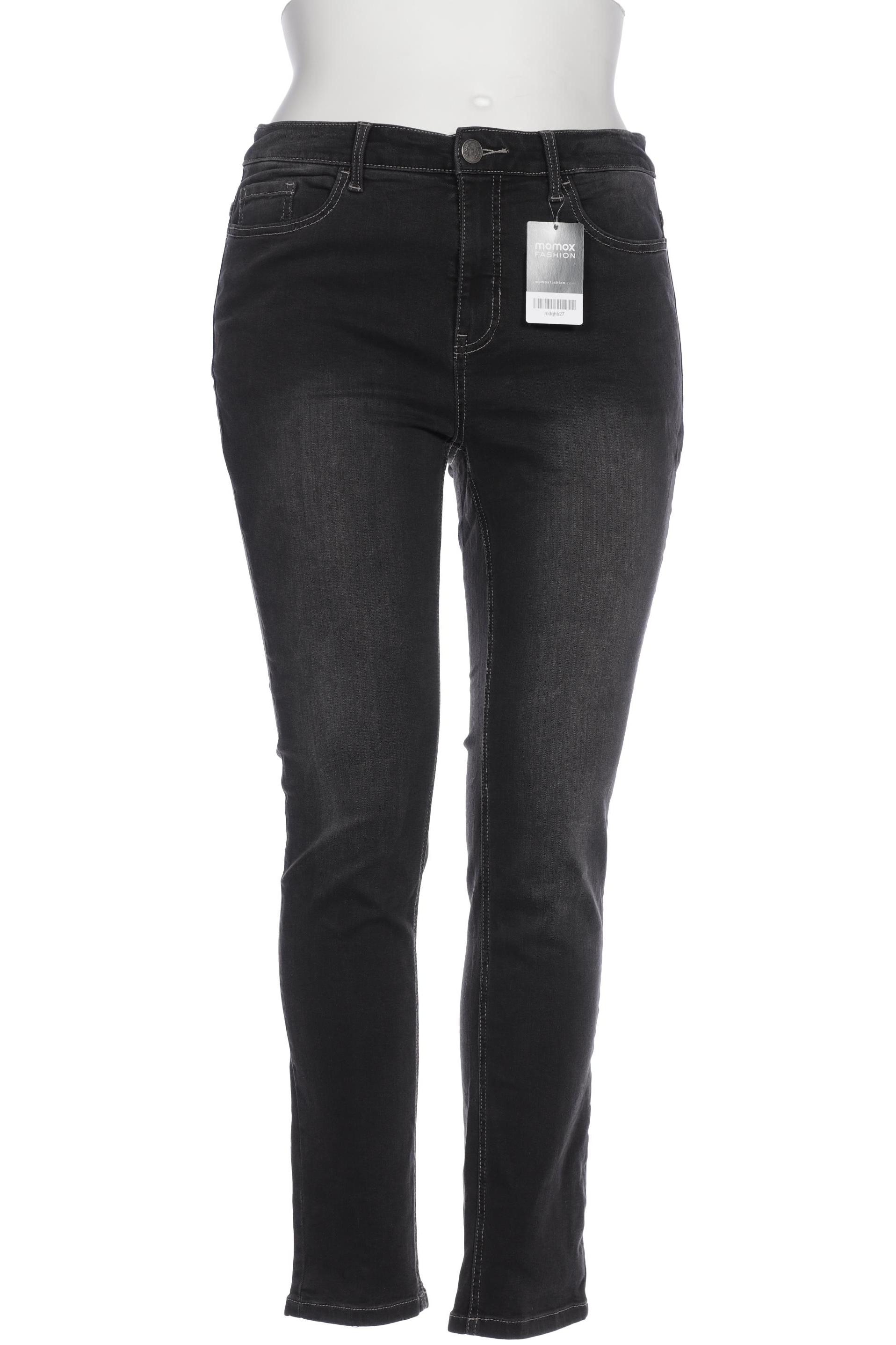 

sheego Damen Jeans, grau, Gr. 46