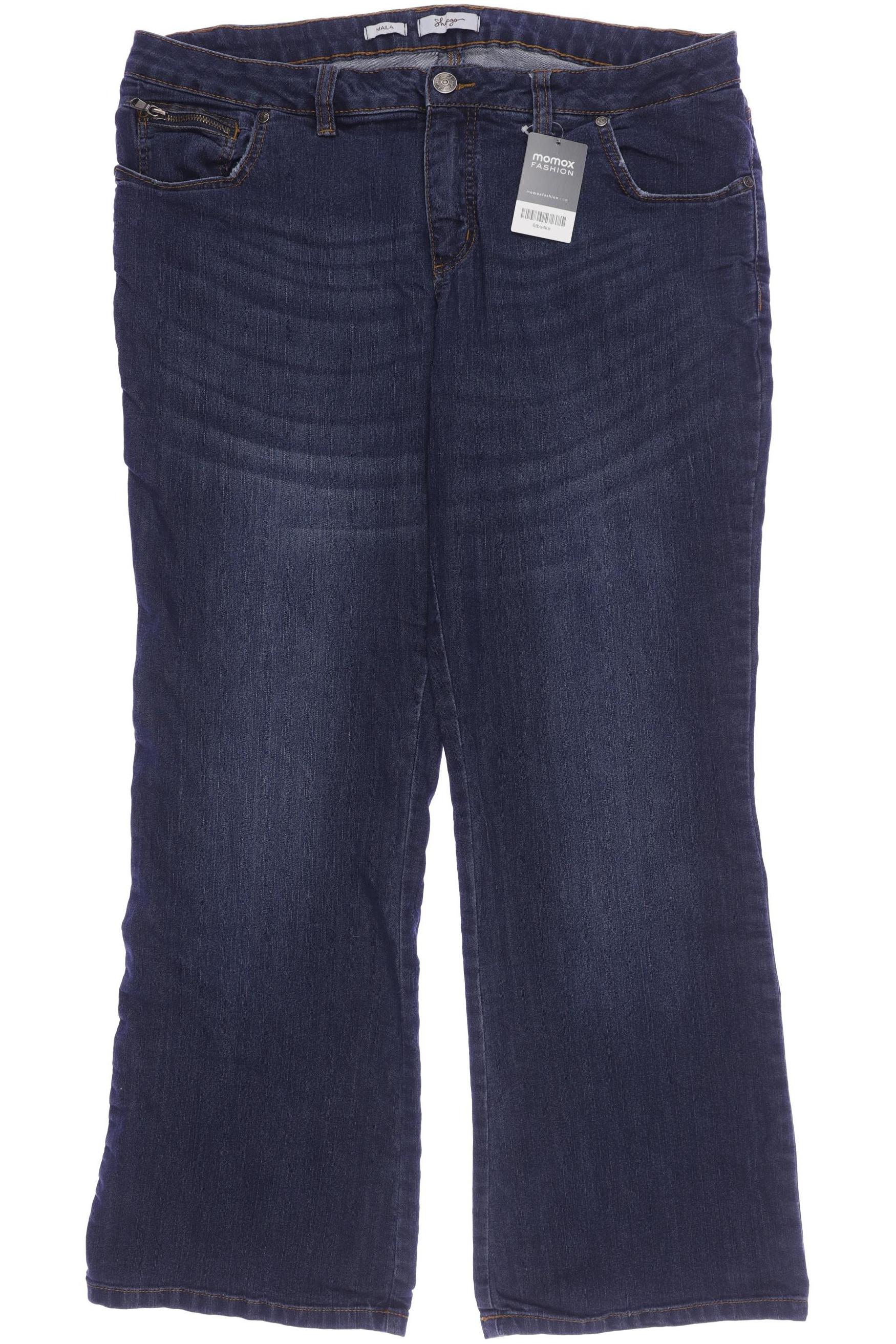 

sheego Damen Jeans, blau, Gr. 48