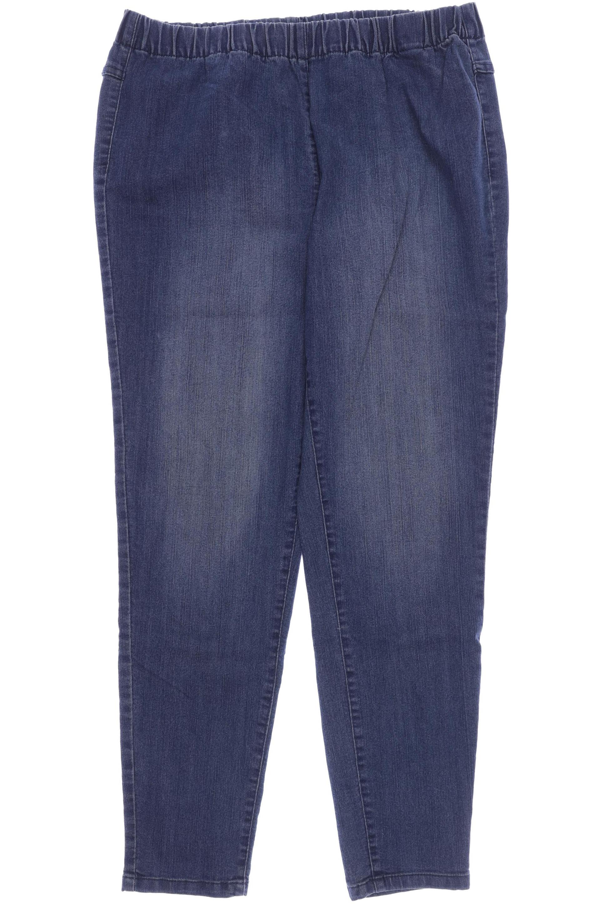 

sheego Damen Jeans, blau, Gr. 46