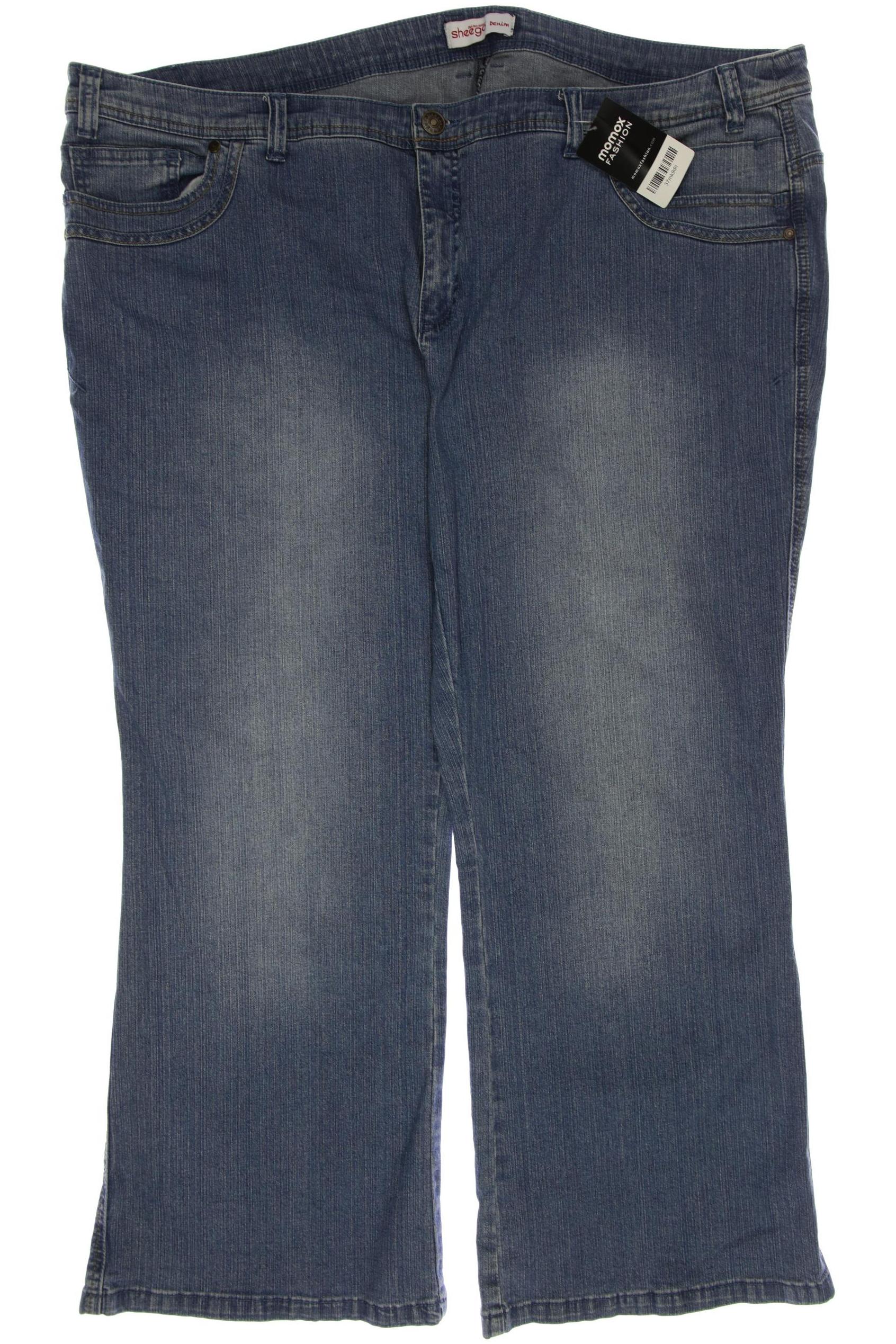 

sheego Damen Jeans, blau