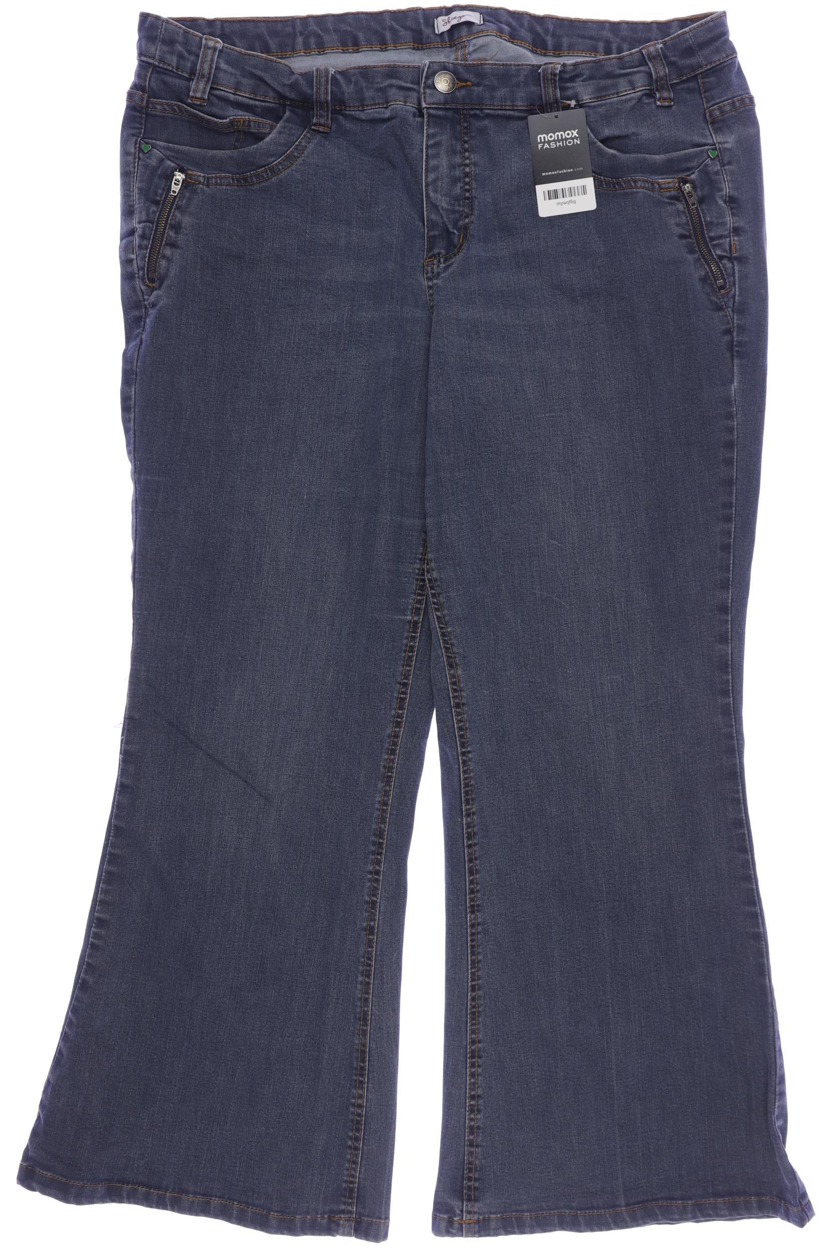 

sheego Damen Jeans, blau, Gr. 40
