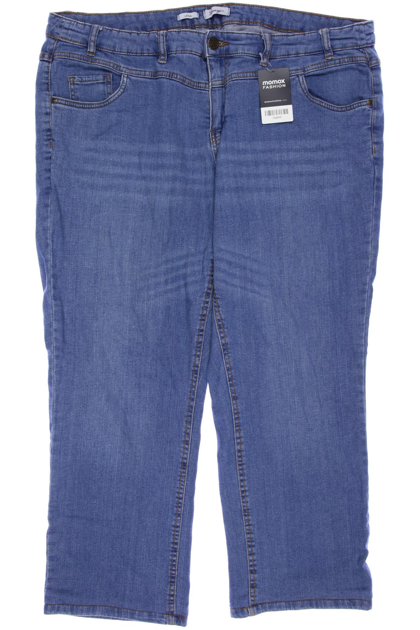 

sheego Damen Jeans, blau