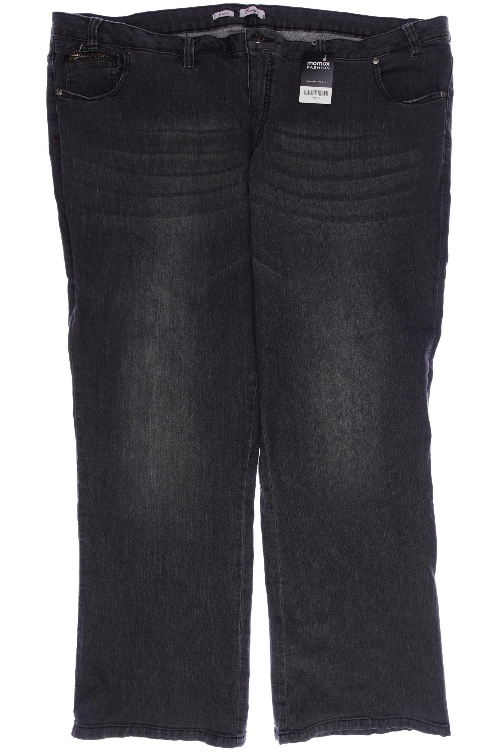 

sheego Damen Jeans, grau, Gr. 116