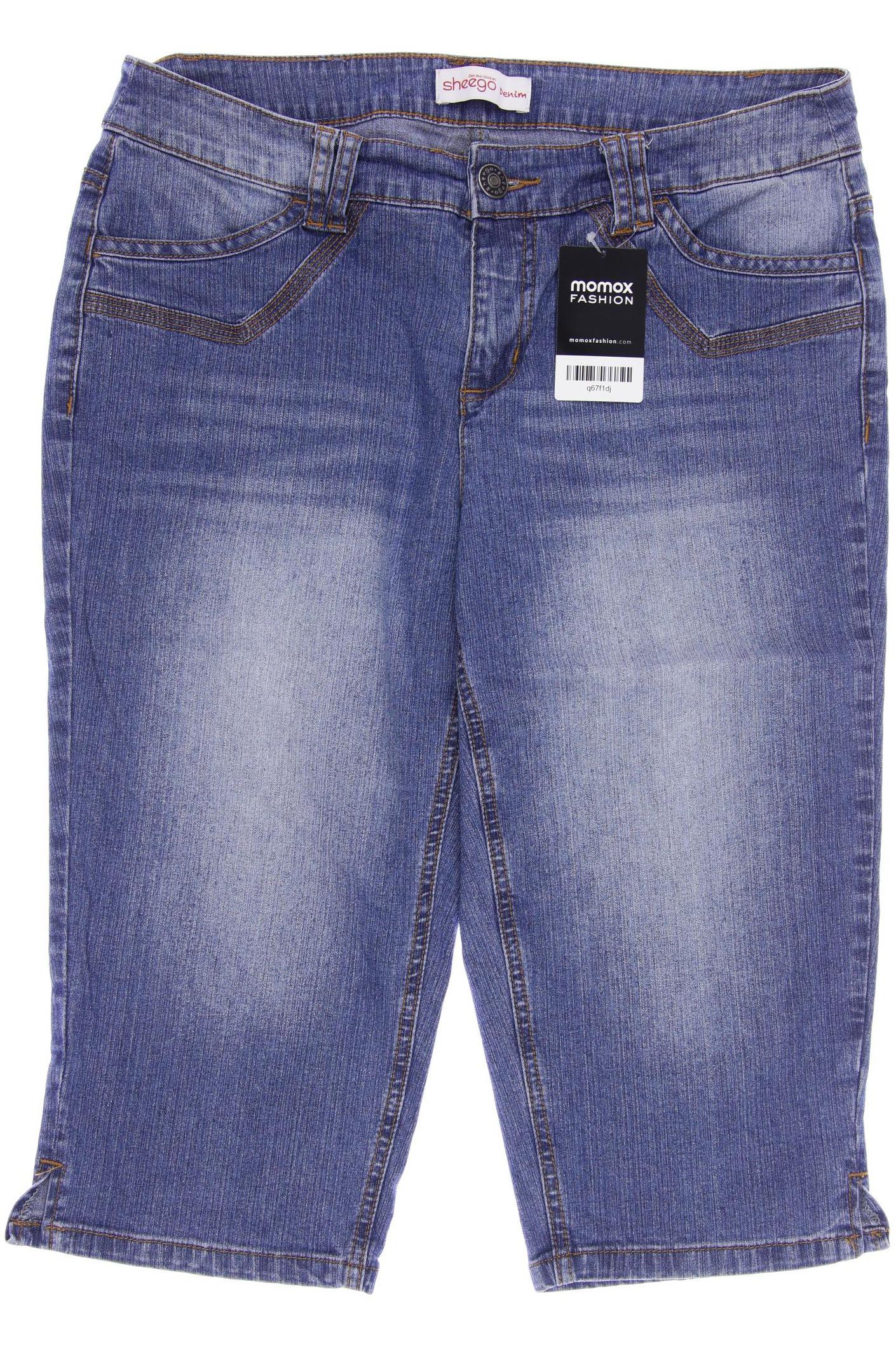 

sheego Damen Jeans, blau, Gr. 42