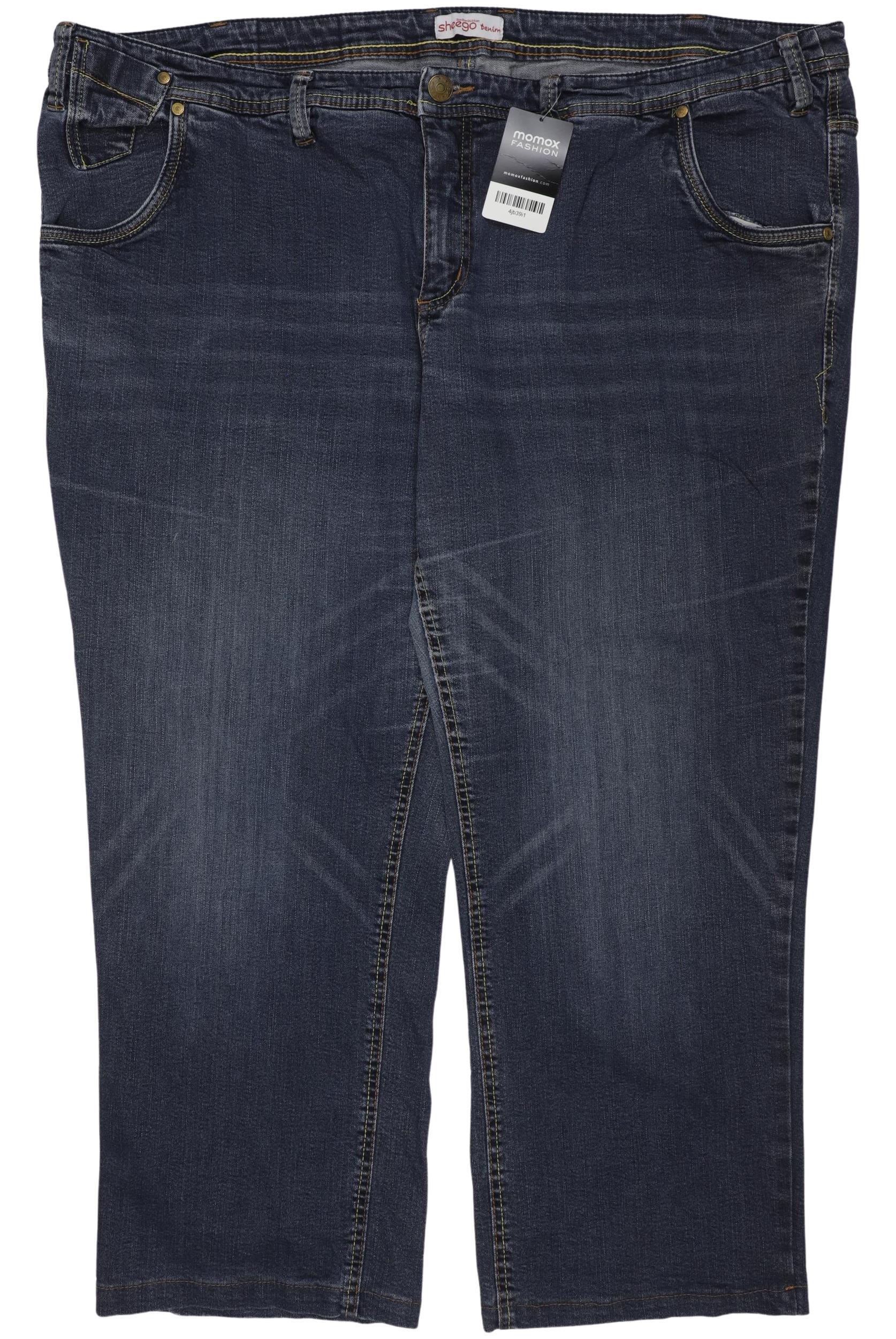 

sheego Damen Jeans, blau, Gr. 56