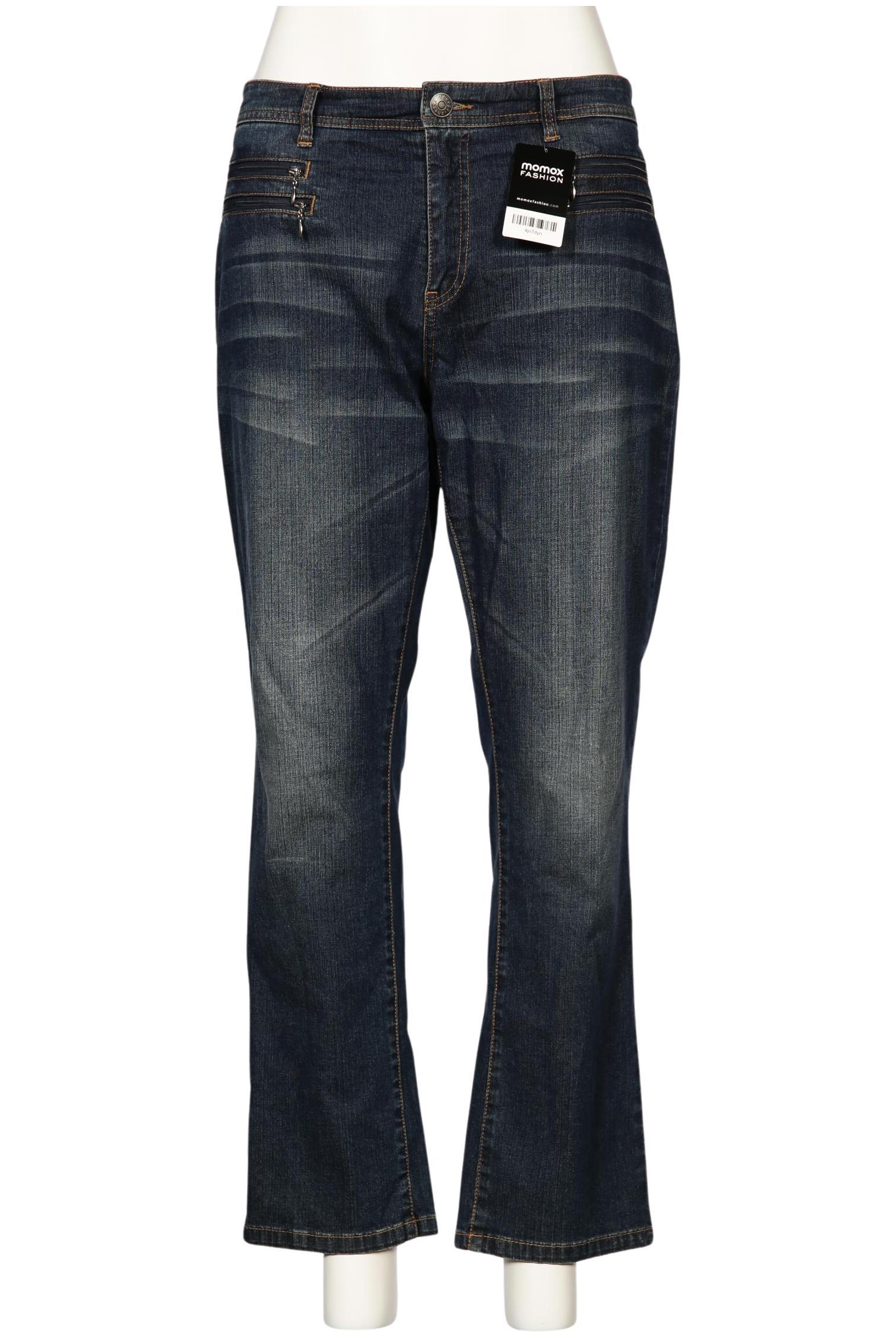 

sheego Damen Jeans, blau, Gr. 23