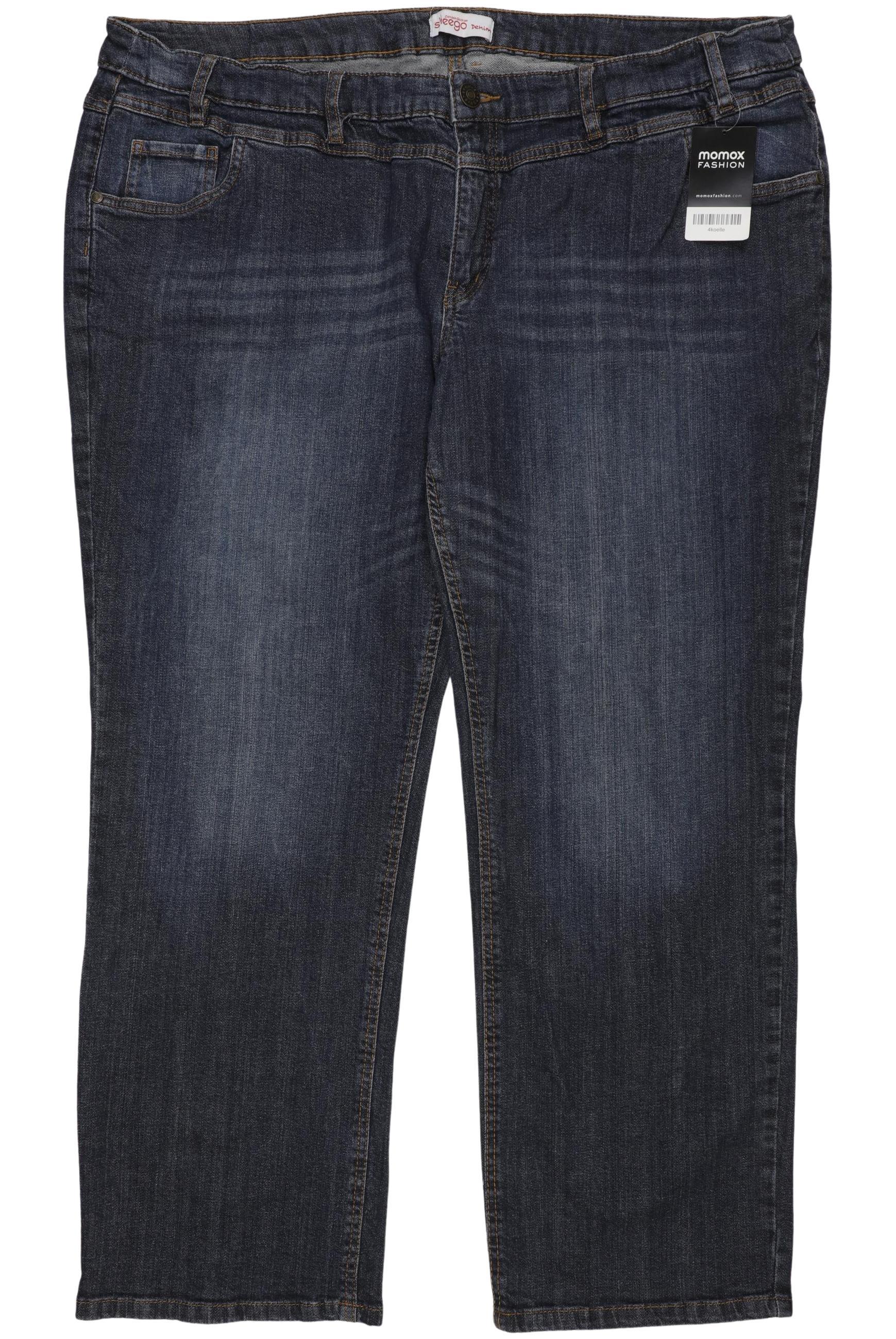 

sheego Damen Jeans, blau, Gr. 54