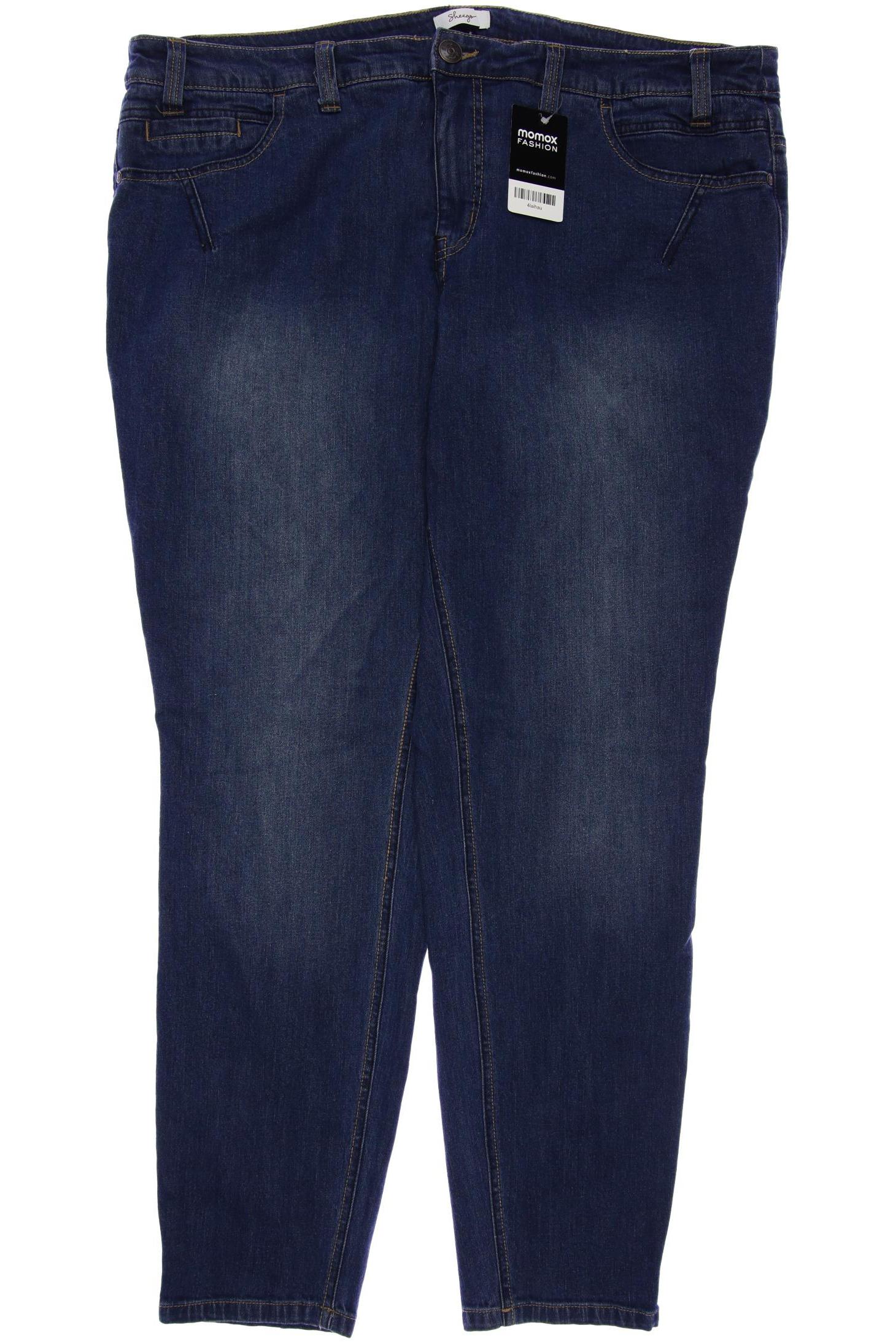 

sheego Damen Jeans, blau, Gr. 50