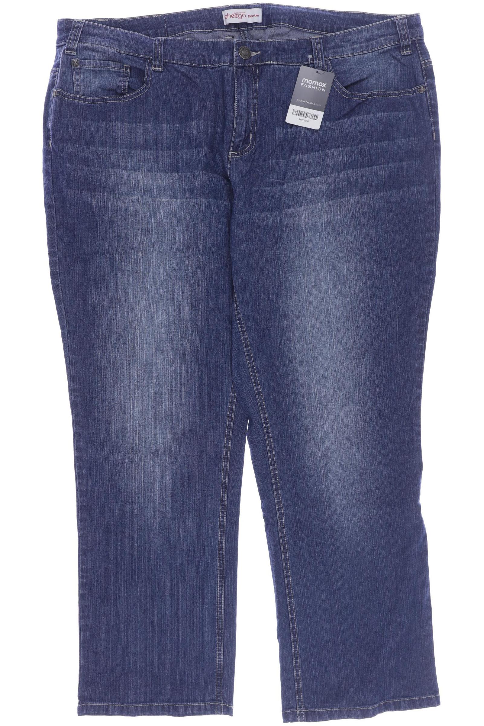 

sheego Damen Jeans, blau