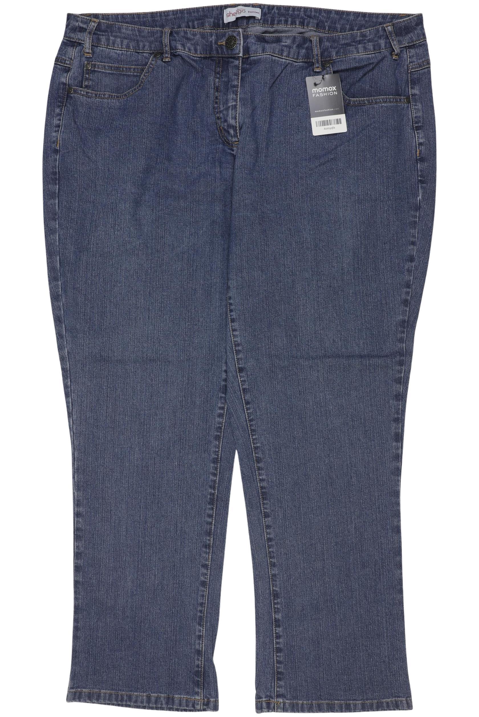 

sheego Damen Jeans, blau, Gr. 25