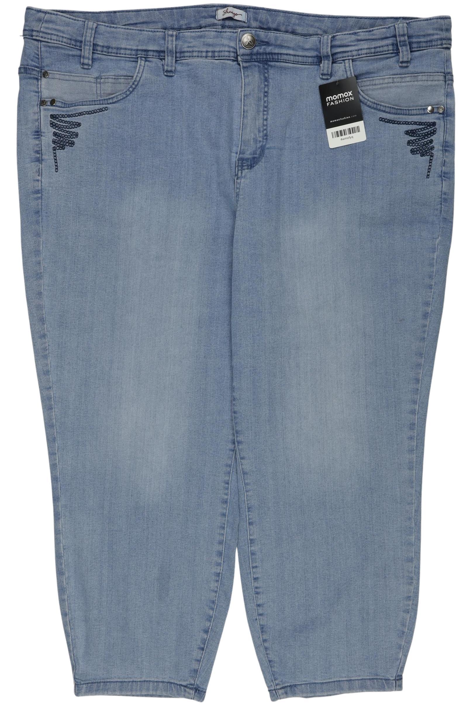 

sheego Damen Jeans, hellblau, Gr. 54