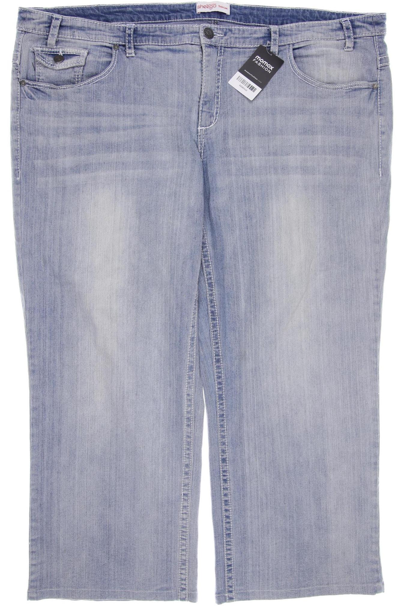 

sheego Damen Jeans, hellblau