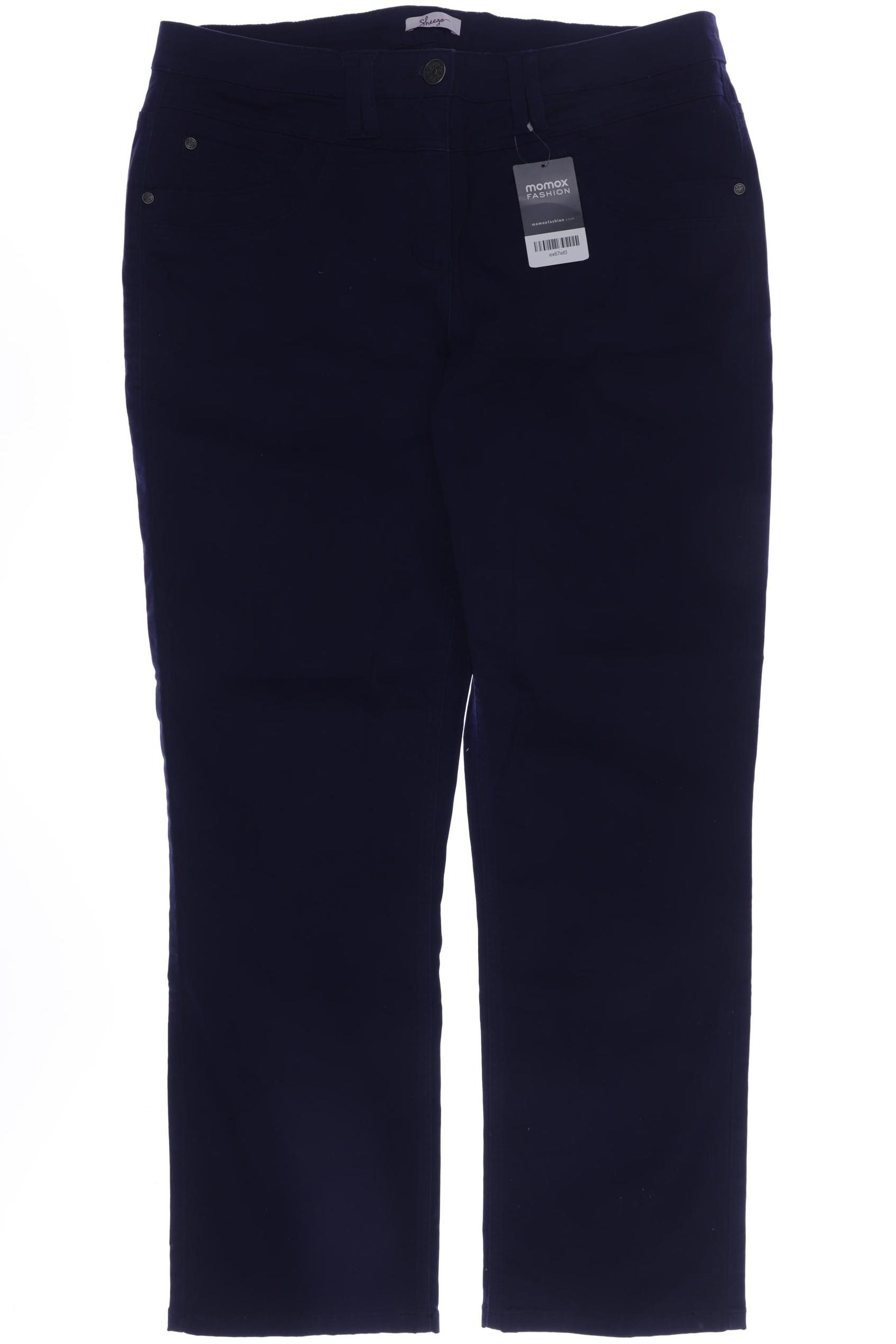 

sheego Damen Jeans, marineblau