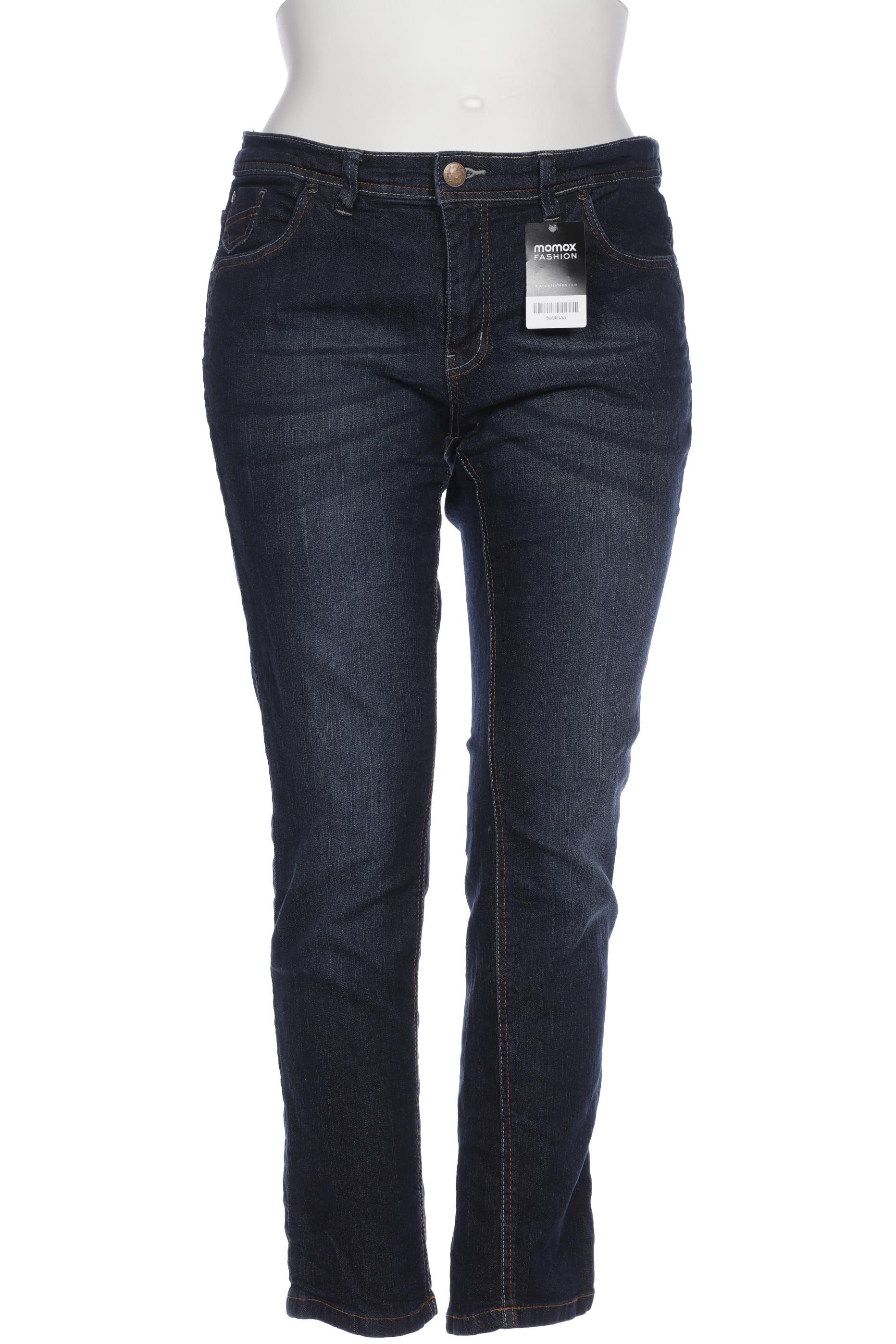 

sheego Damen Jeans, marineblau, Gr. 46