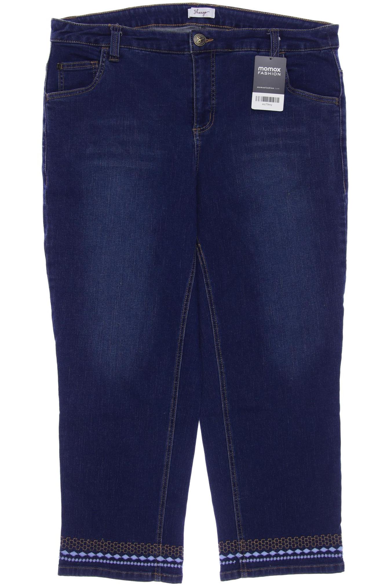 

sheego Damen Jeans, blau, Gr. 35