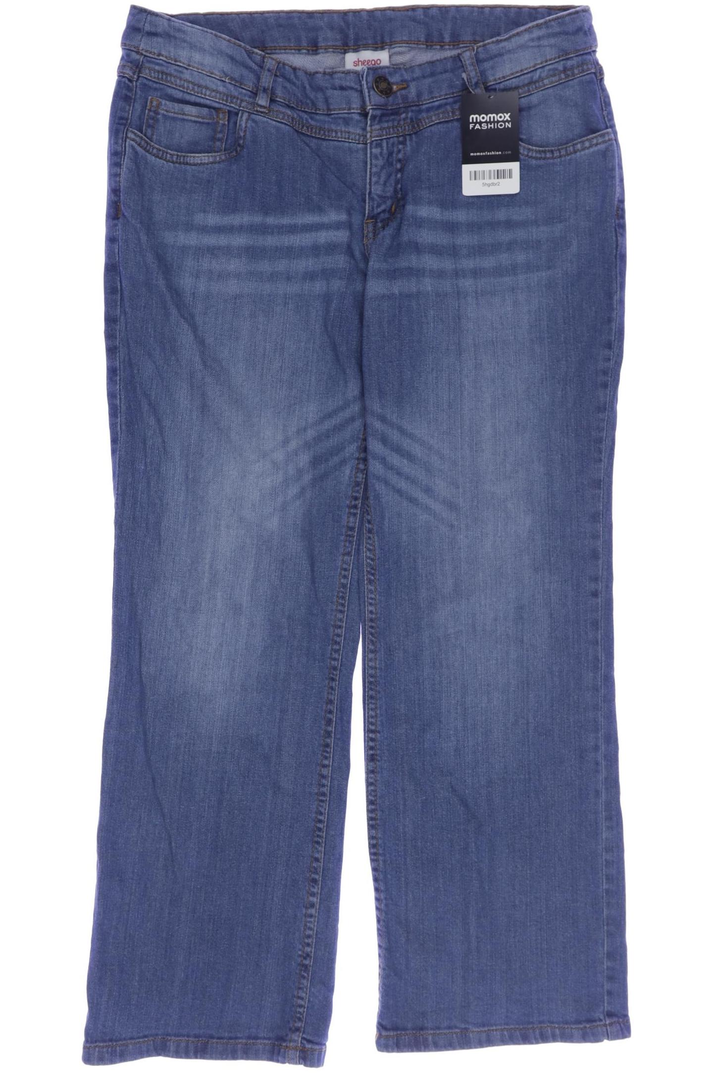 

sheego Damen Jeans, blau, Gr. 31