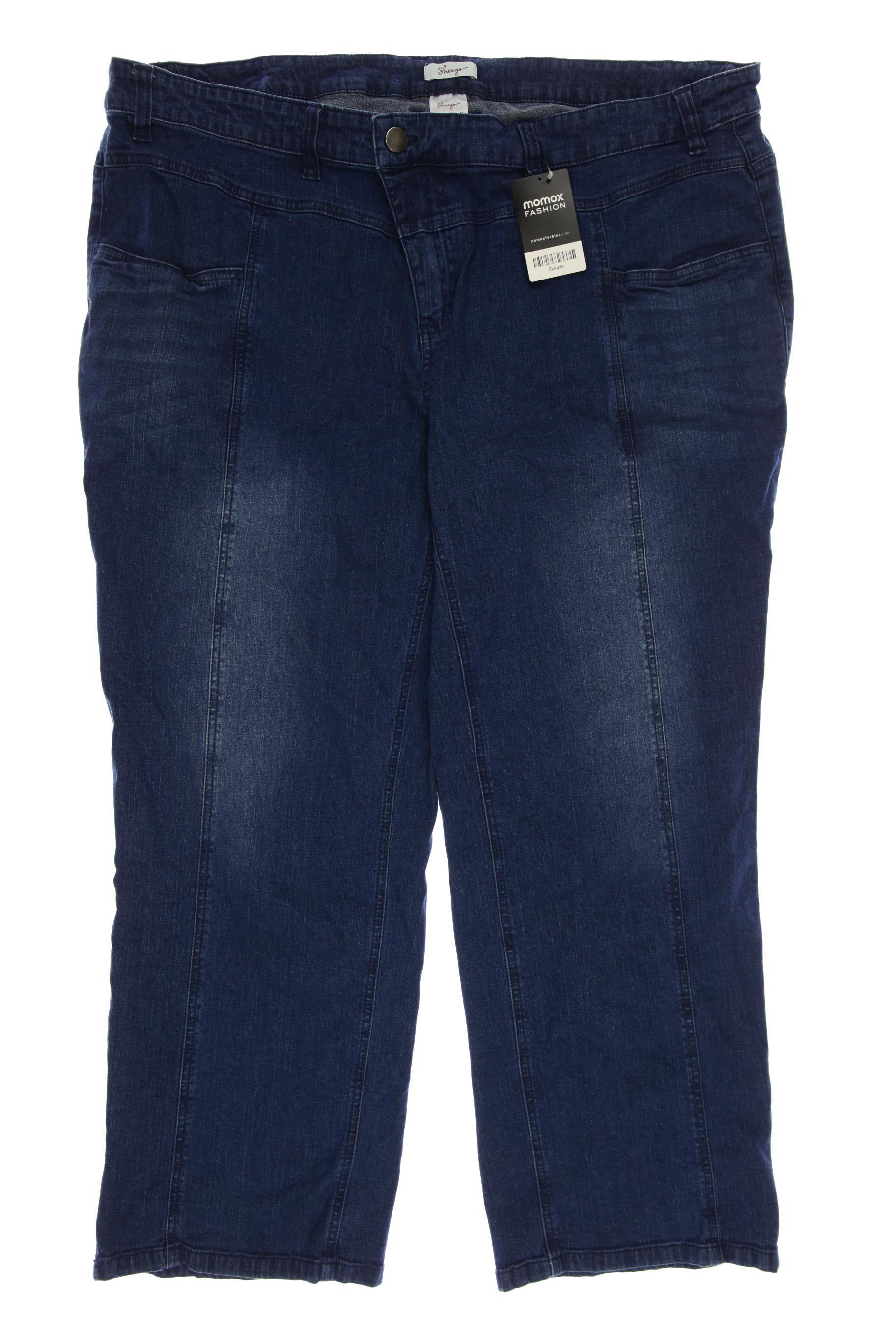 

sheego Damen Jeans, blau