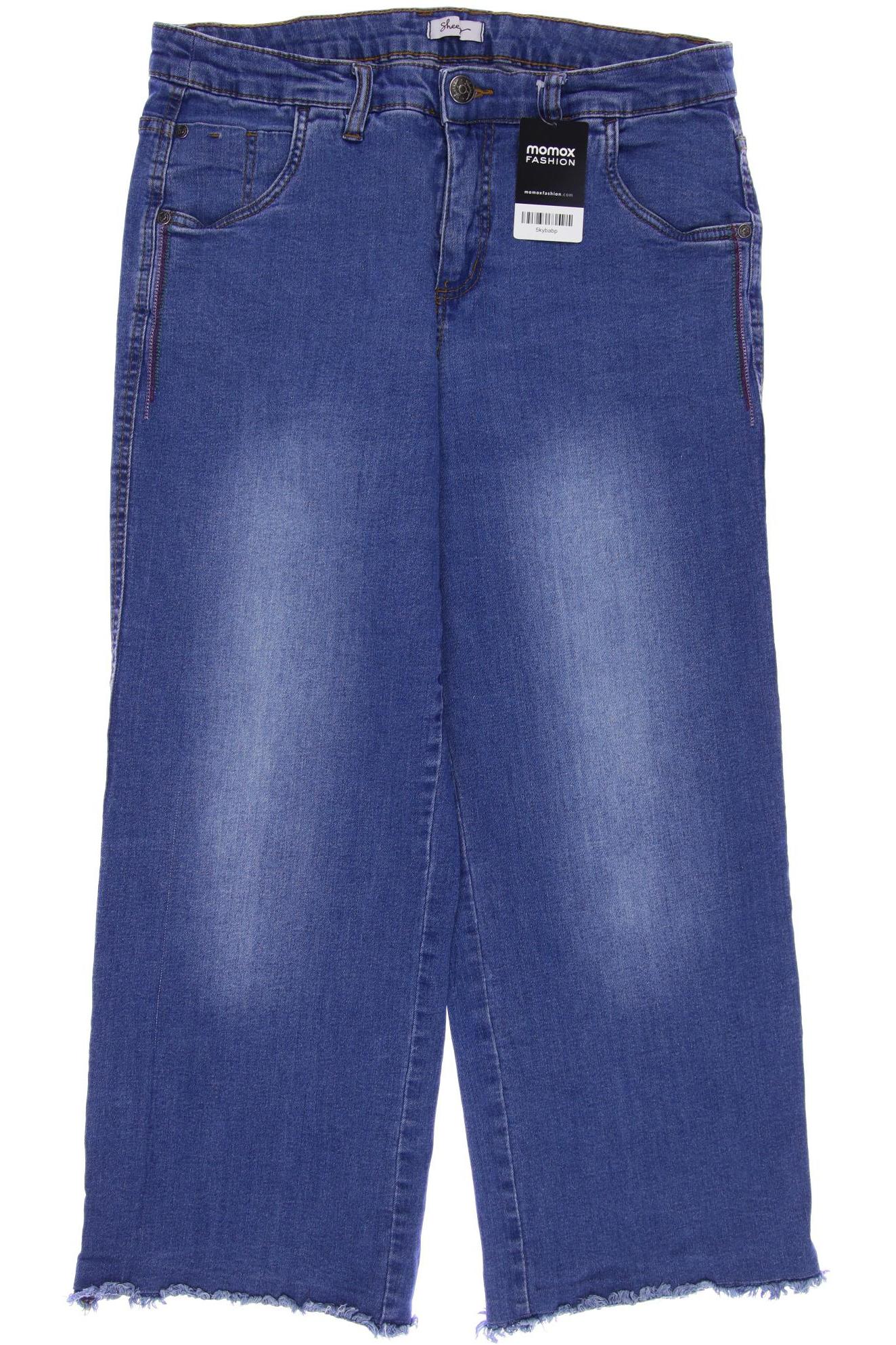 

sheego Damen Jeans, blau