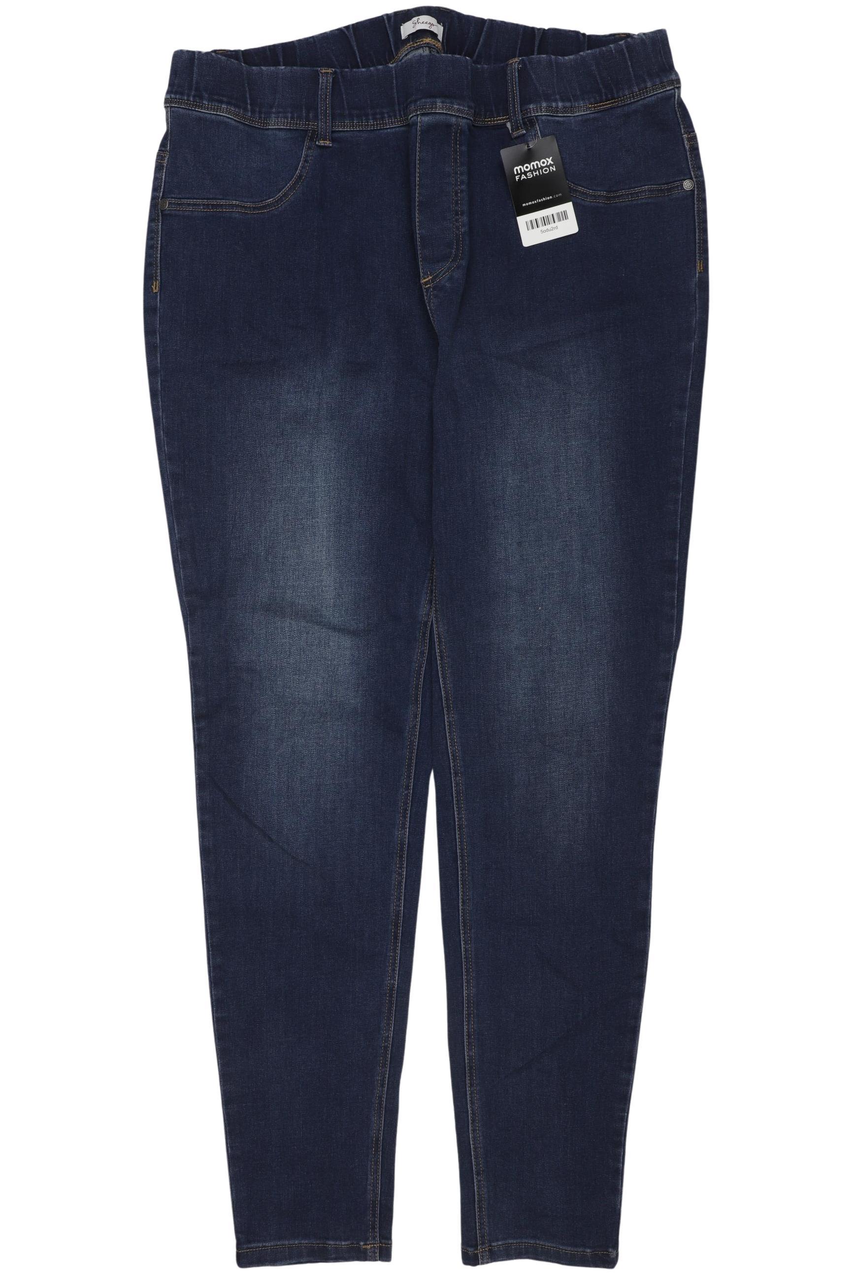 

sheego Damen Jeans, marineblau, Gr. 40