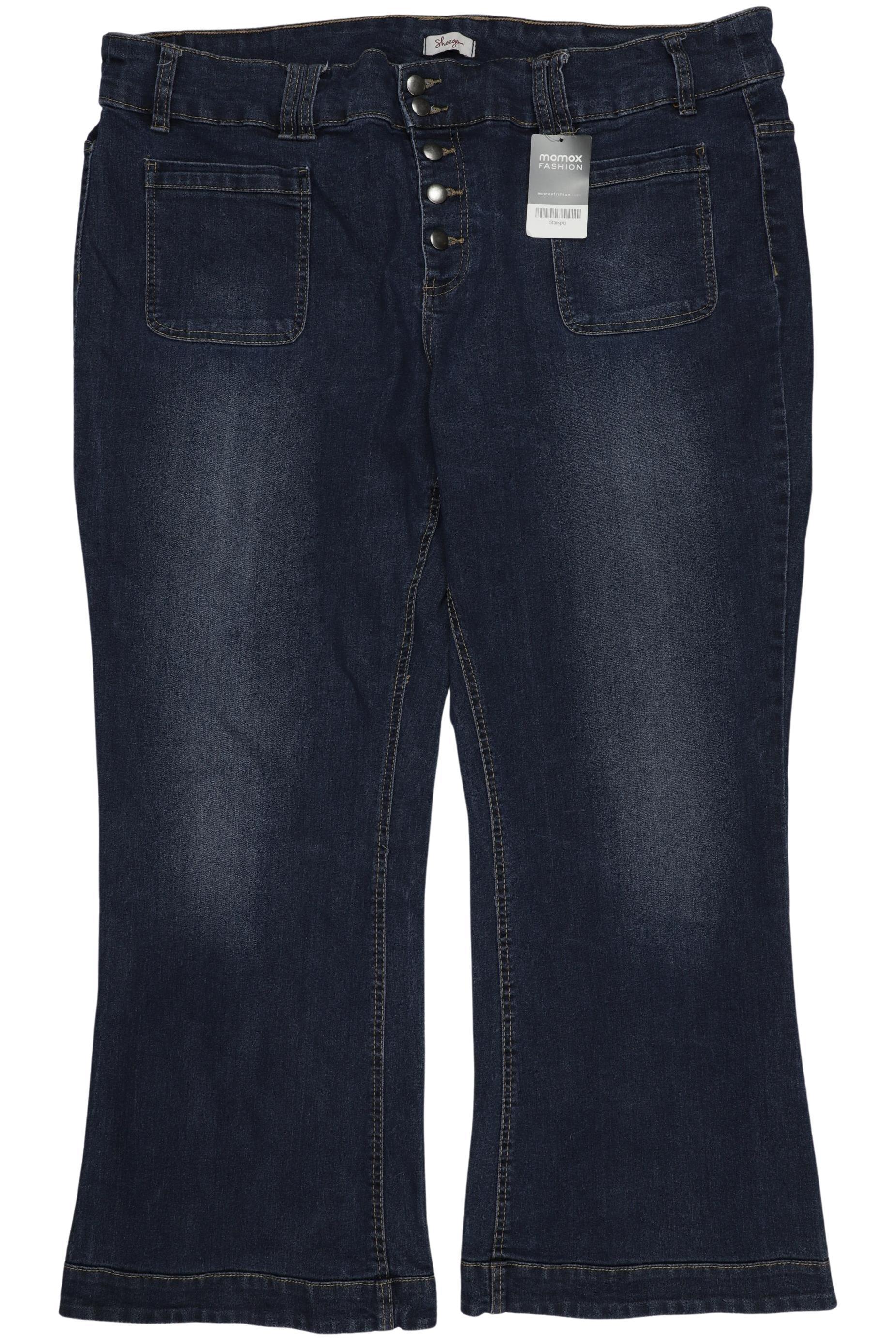 

sheego Damen Jeans, marineblau, Gr. 54