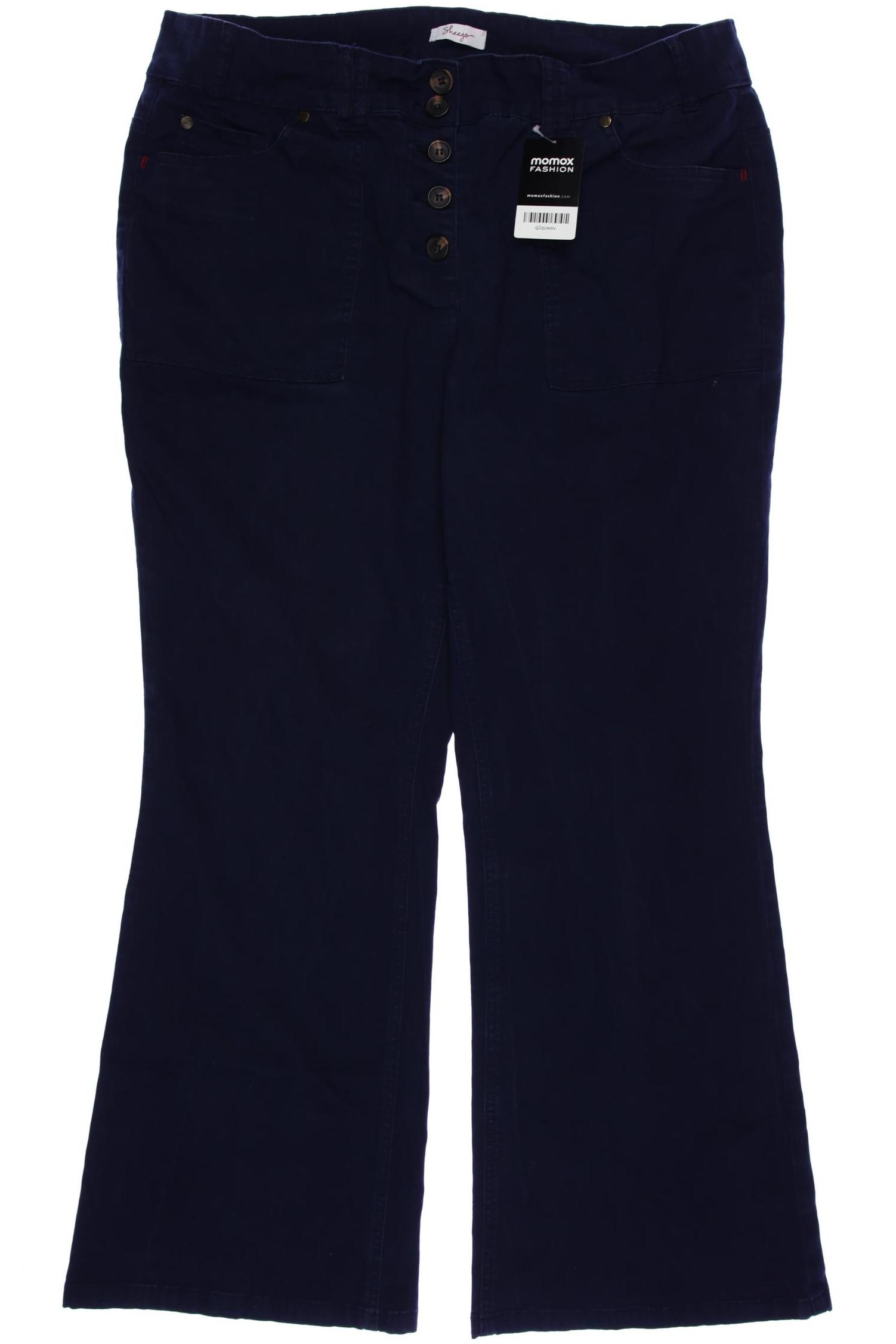 

sheego Damen Jeans, marineblau, Gr. 50