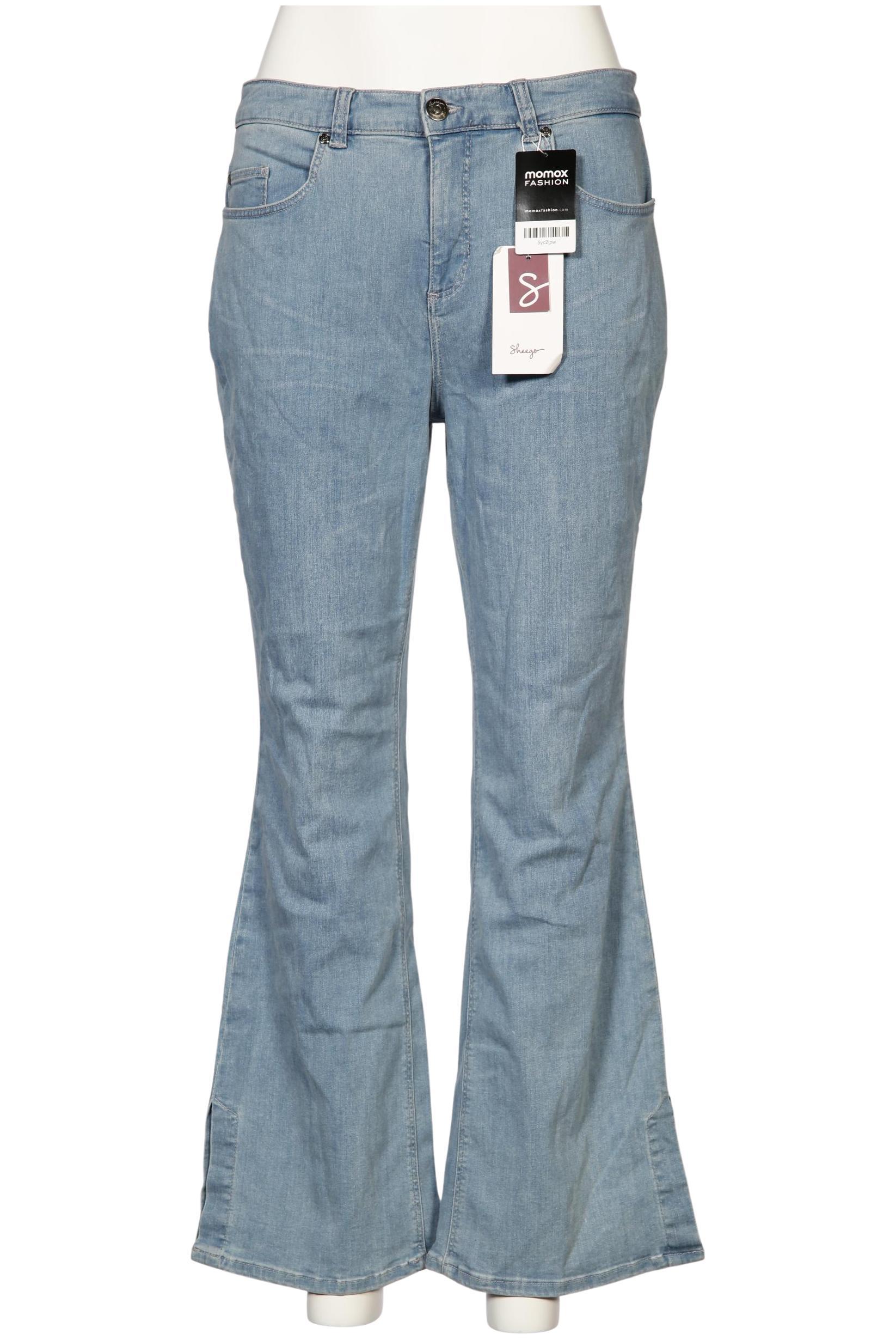 

sheego Damen Jeans, hellblau, Gr. 46